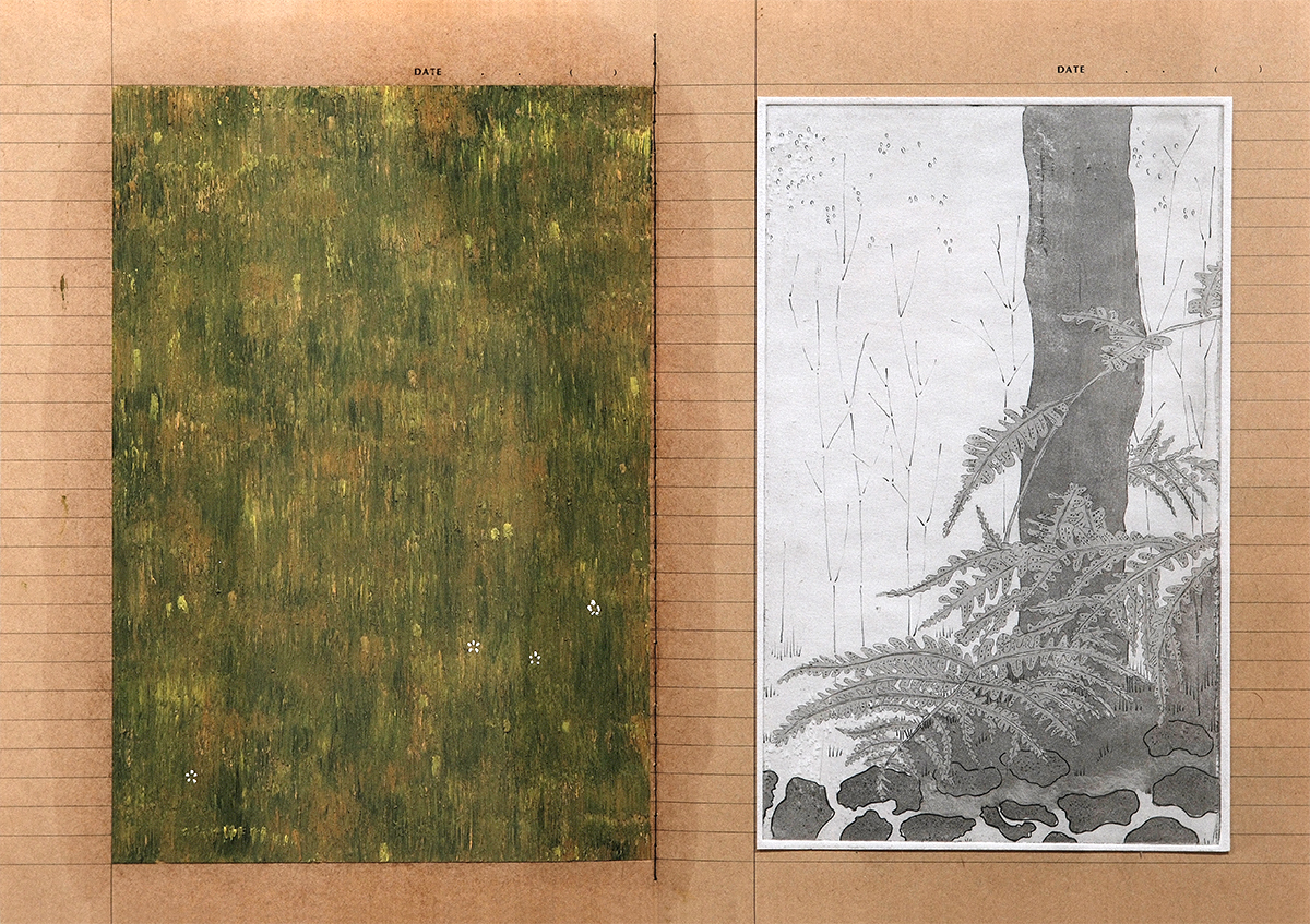 ④物が境界に溶ける #153 x 41 cm★