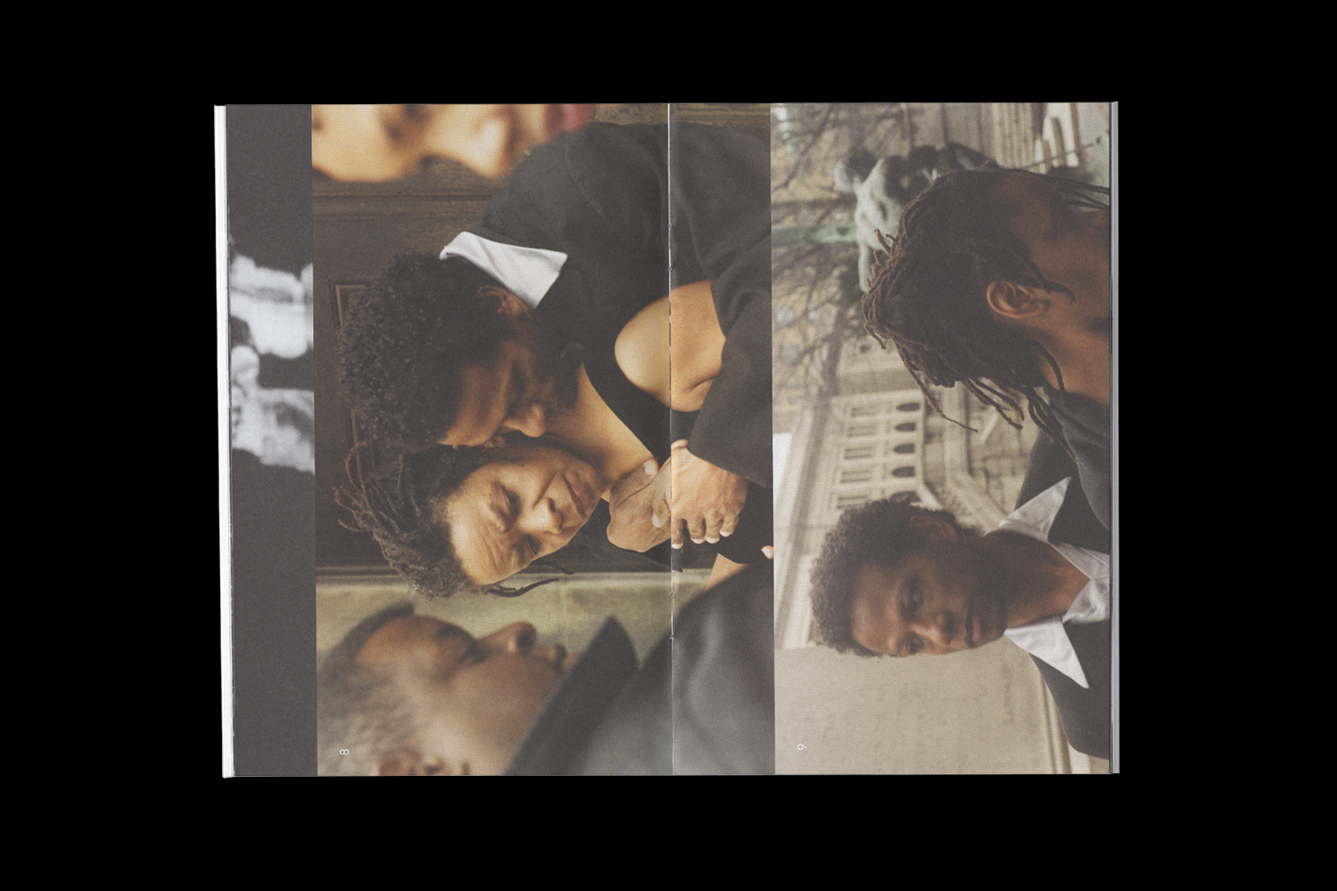 RELATIONS, 2018. PERFORMANCE COLLATERAL. Design Direction: Gabriel Melcher; Design: Dorothy Lin.