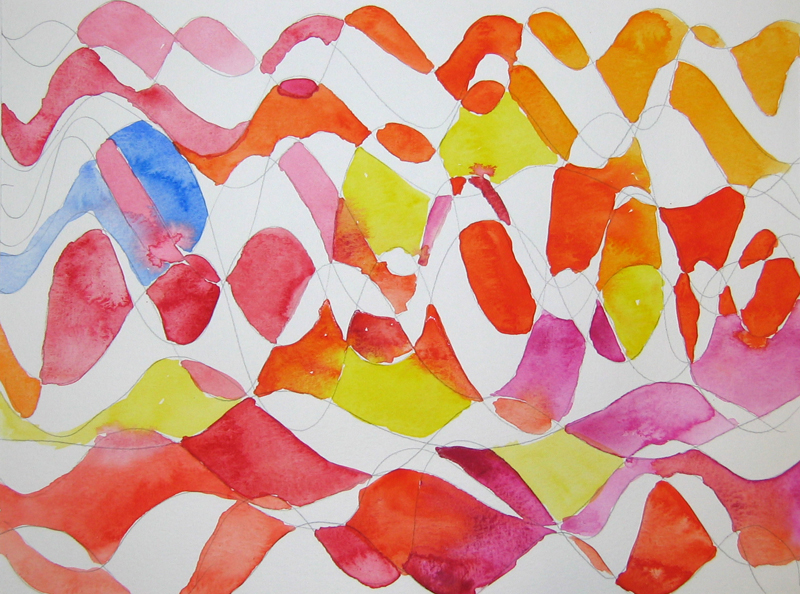 Untitled, 2005. Watercolor and pencil on paper, 19 x 27 cm.