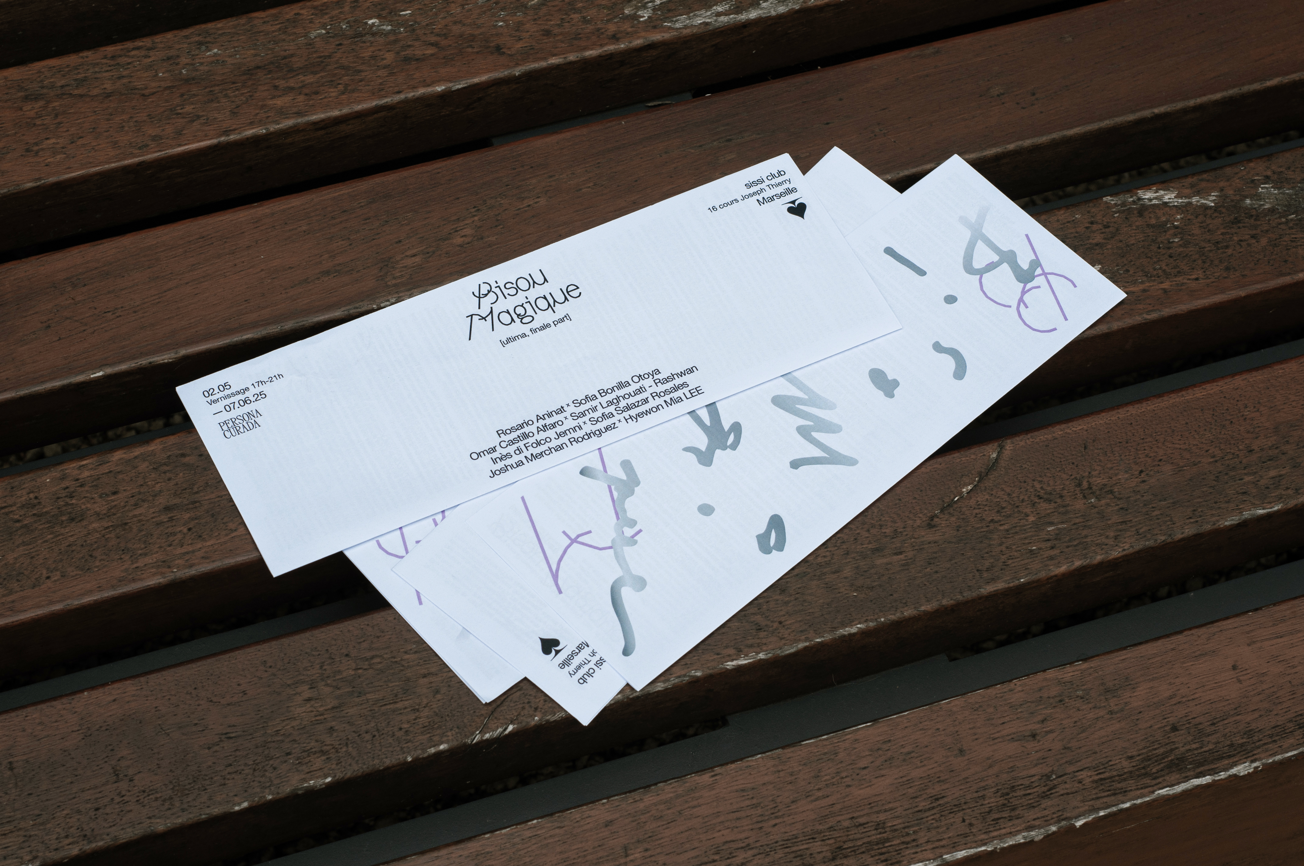 Bisou Magique, Exhibition Identity.