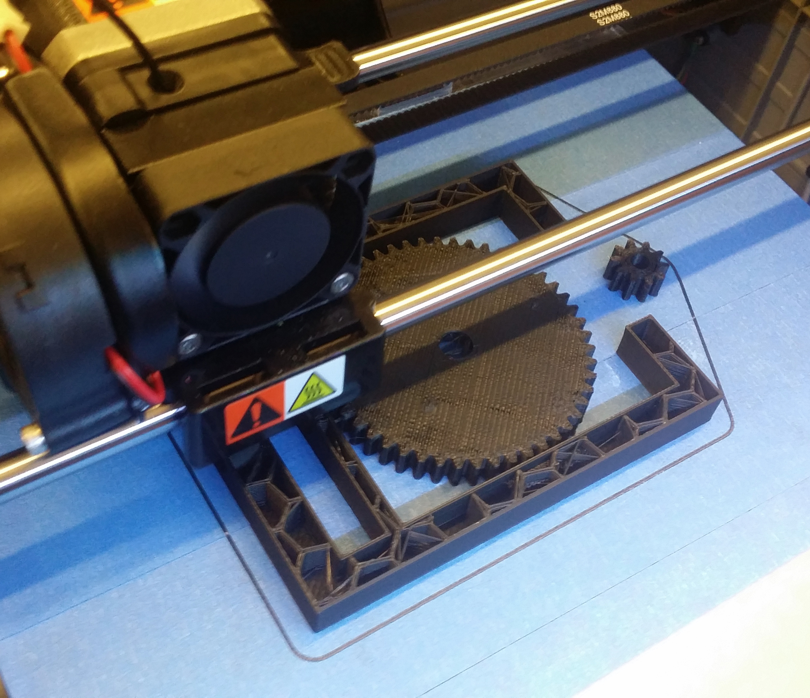 3d printing open sourse syringe compressor using creator pro flashforge