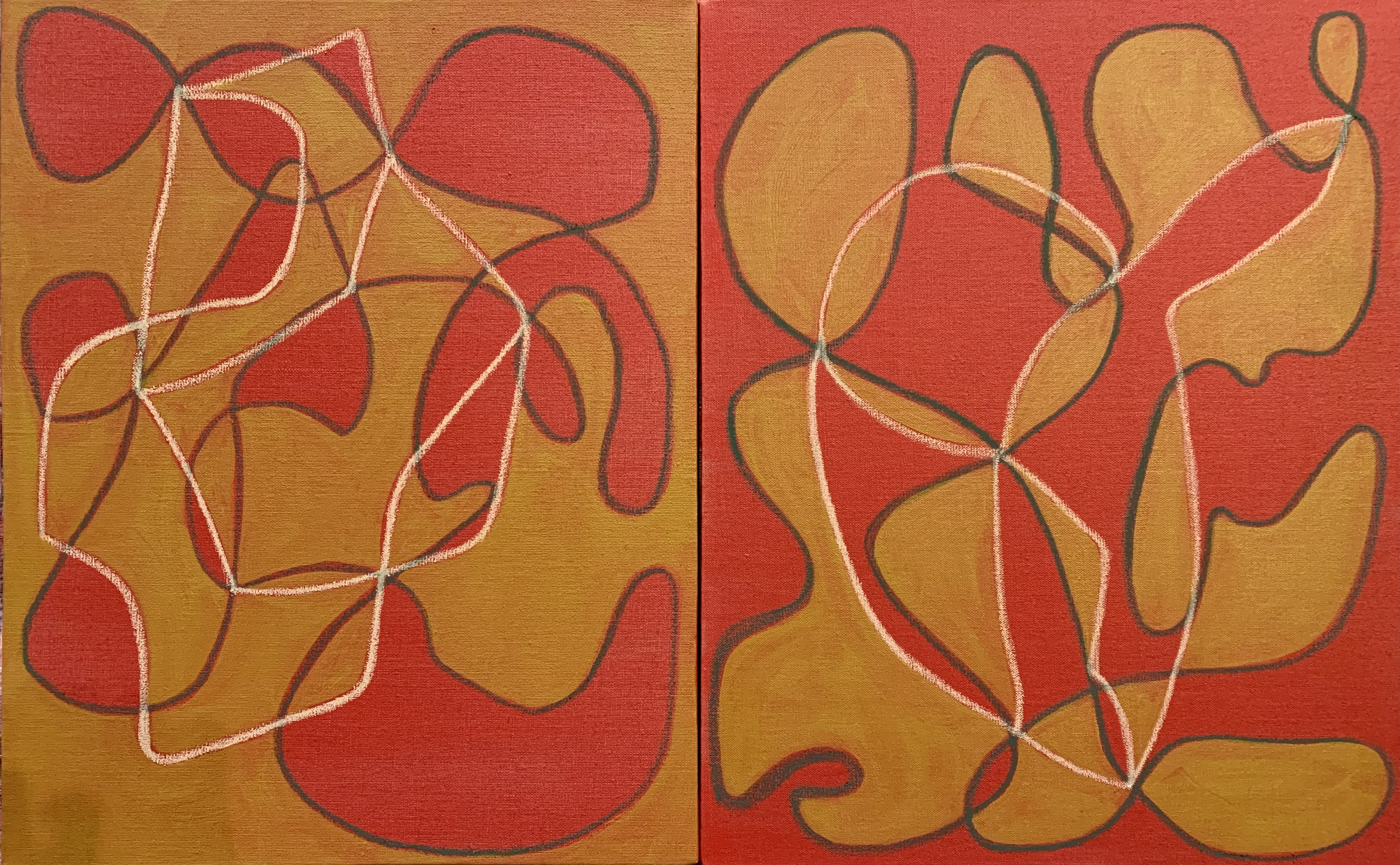 40" x 30" Acrylic on Linen