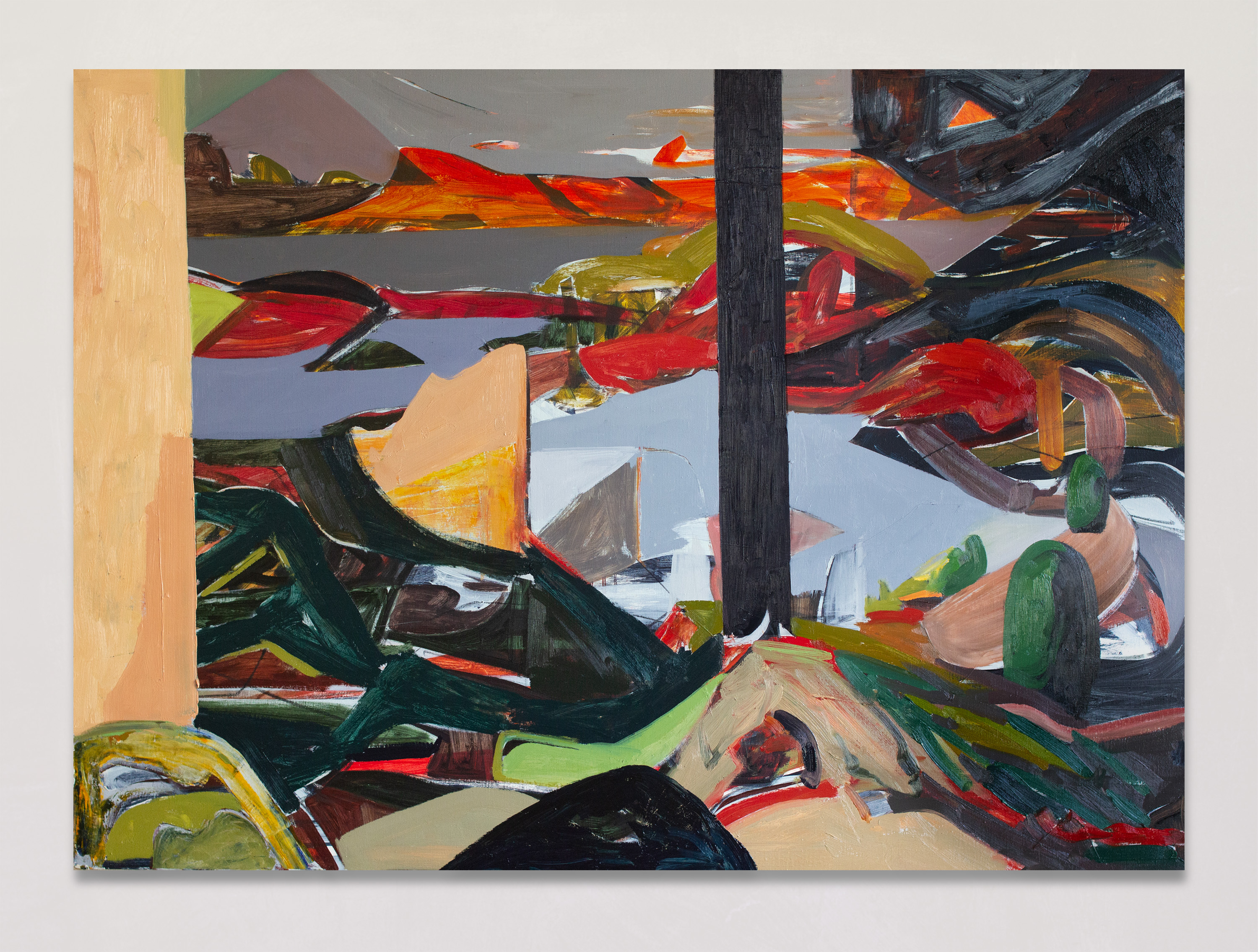 Scottish Landscape 02. Oil on canvas