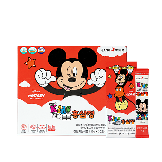 상아제약 Kids Plus 면역튼튼 홍삼정