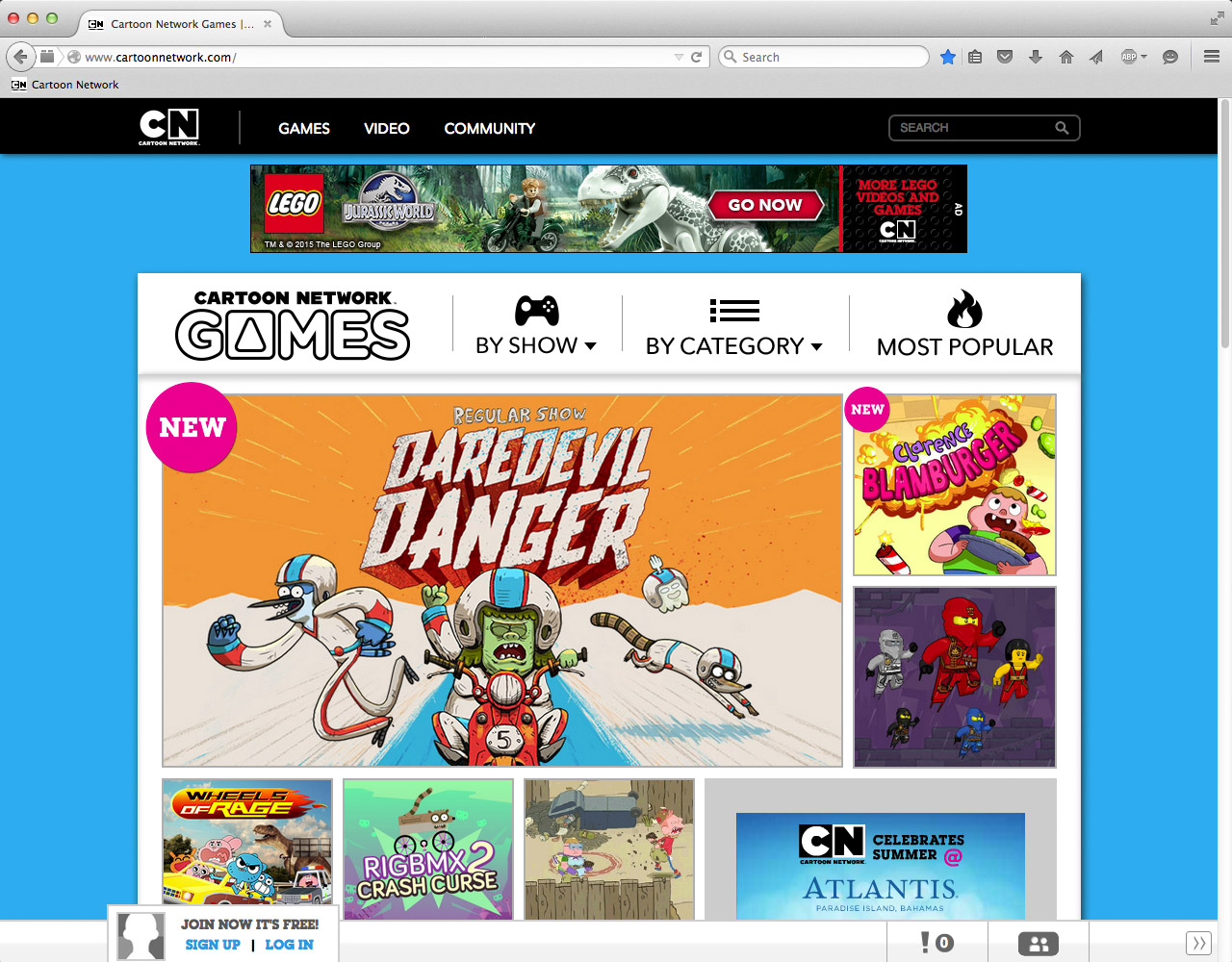 CartoonNetwork.com - Chris Corum Creative Director – Art & Design