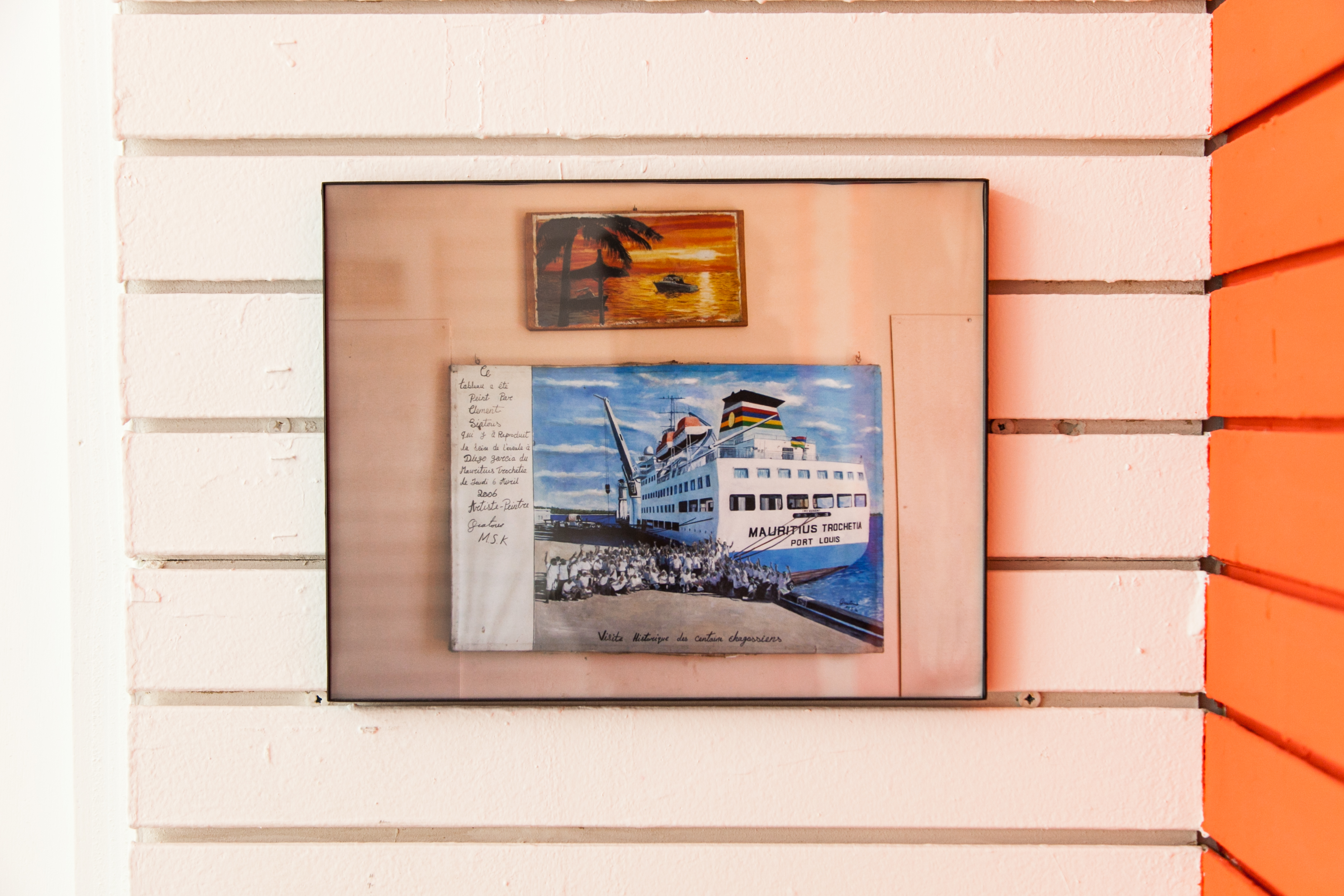 Clement Siatous, installation view, The Chagos Embassy of Puerto Rico, Embajada, San Juan