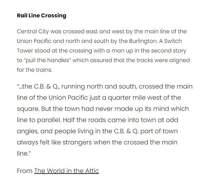 From the Lone Tree Literary Society - dedicated to preserving the childhood impression of novelist-photographer Wright Morris