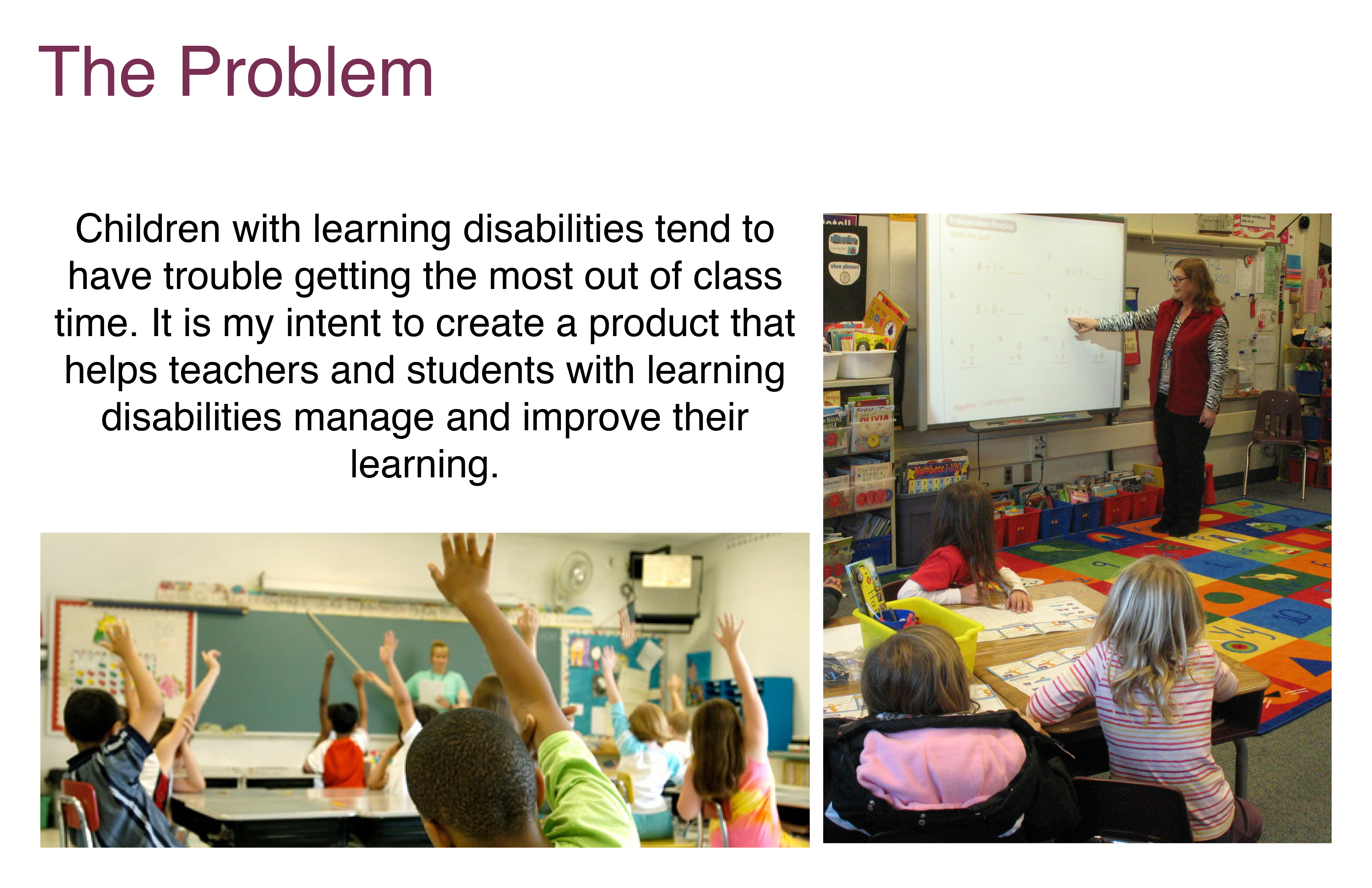 research topic about learning disabilities