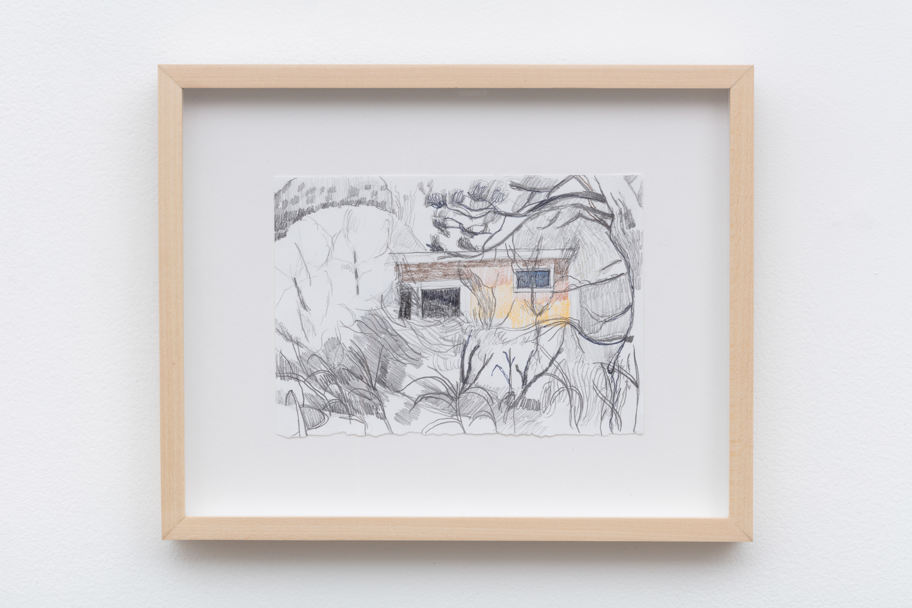 Jay Stern
Nestled (Fire Island), 2024
Pencil and Colored Pencil on Paper (Framed)
5 3/4 x 8 in. | 14.6 x 20.3 cm