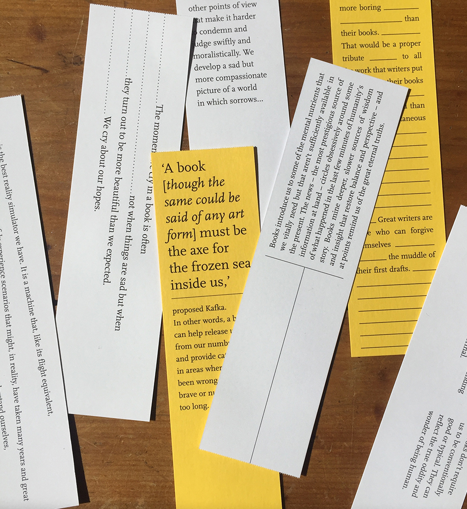 Book of Bookmarks Design