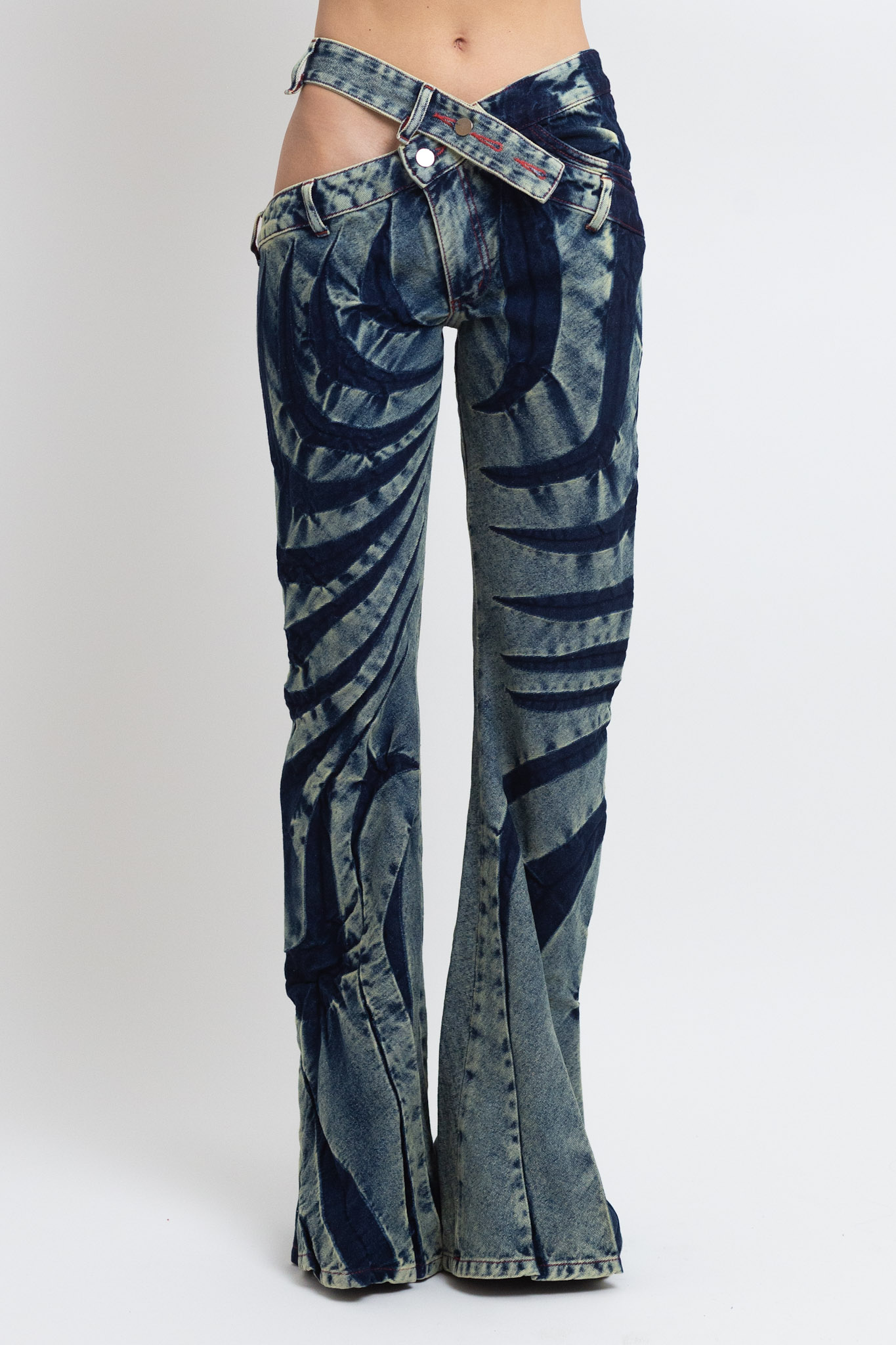 Tribal Bias-cut Jeans £350