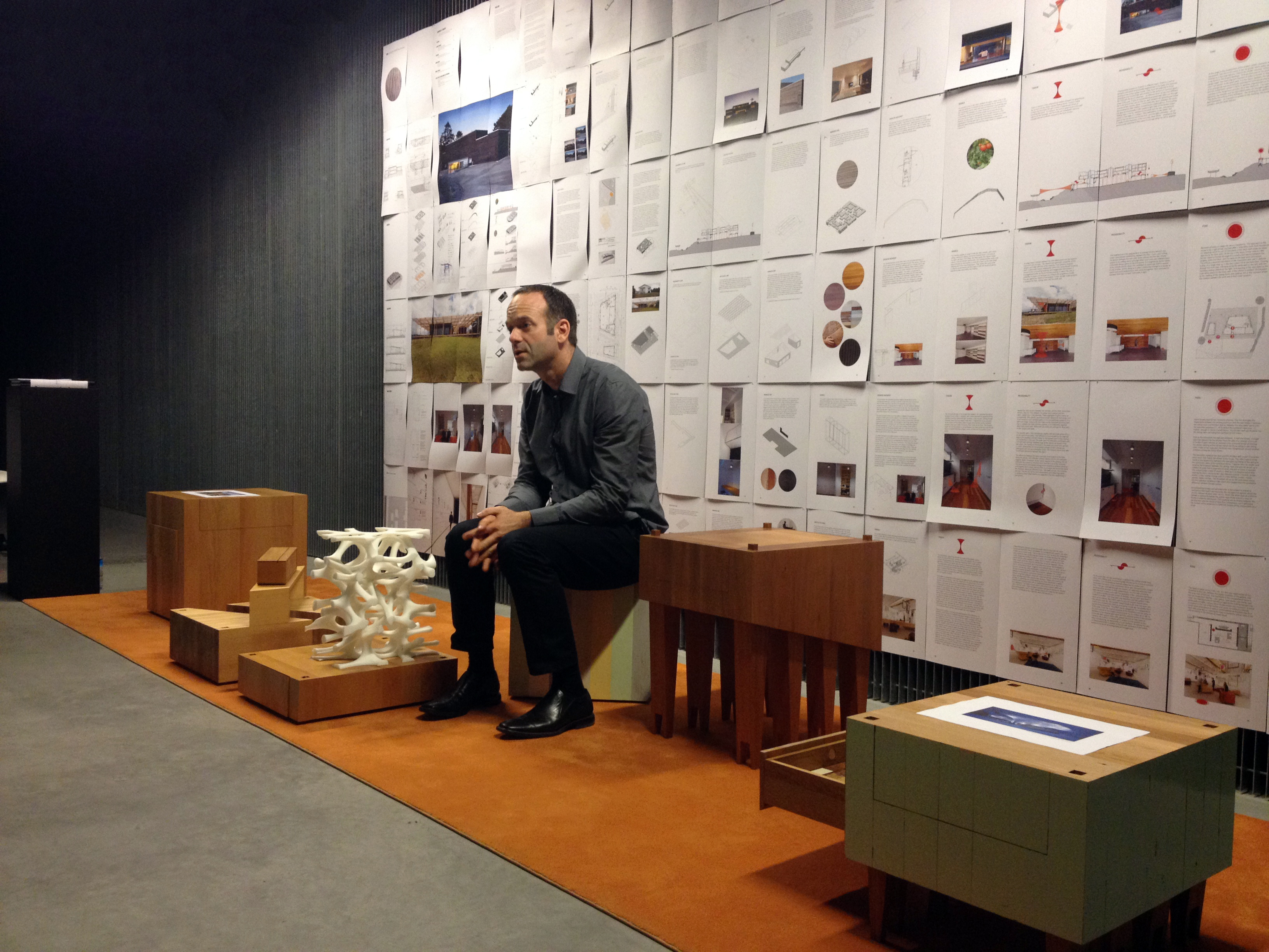 The Vessel as a performative apparatus in-site at RMIT. Photograph: V. Ceelen