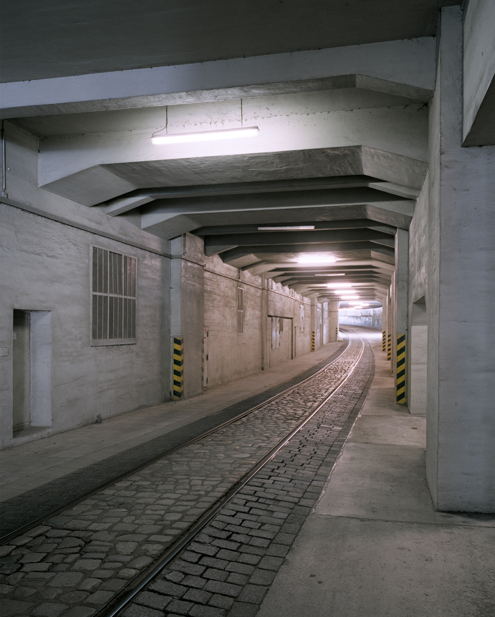 Tunnel where Forced Laborers had to assemble Airplanes Tempelhof Airport (Berlin, Germany) (2016)