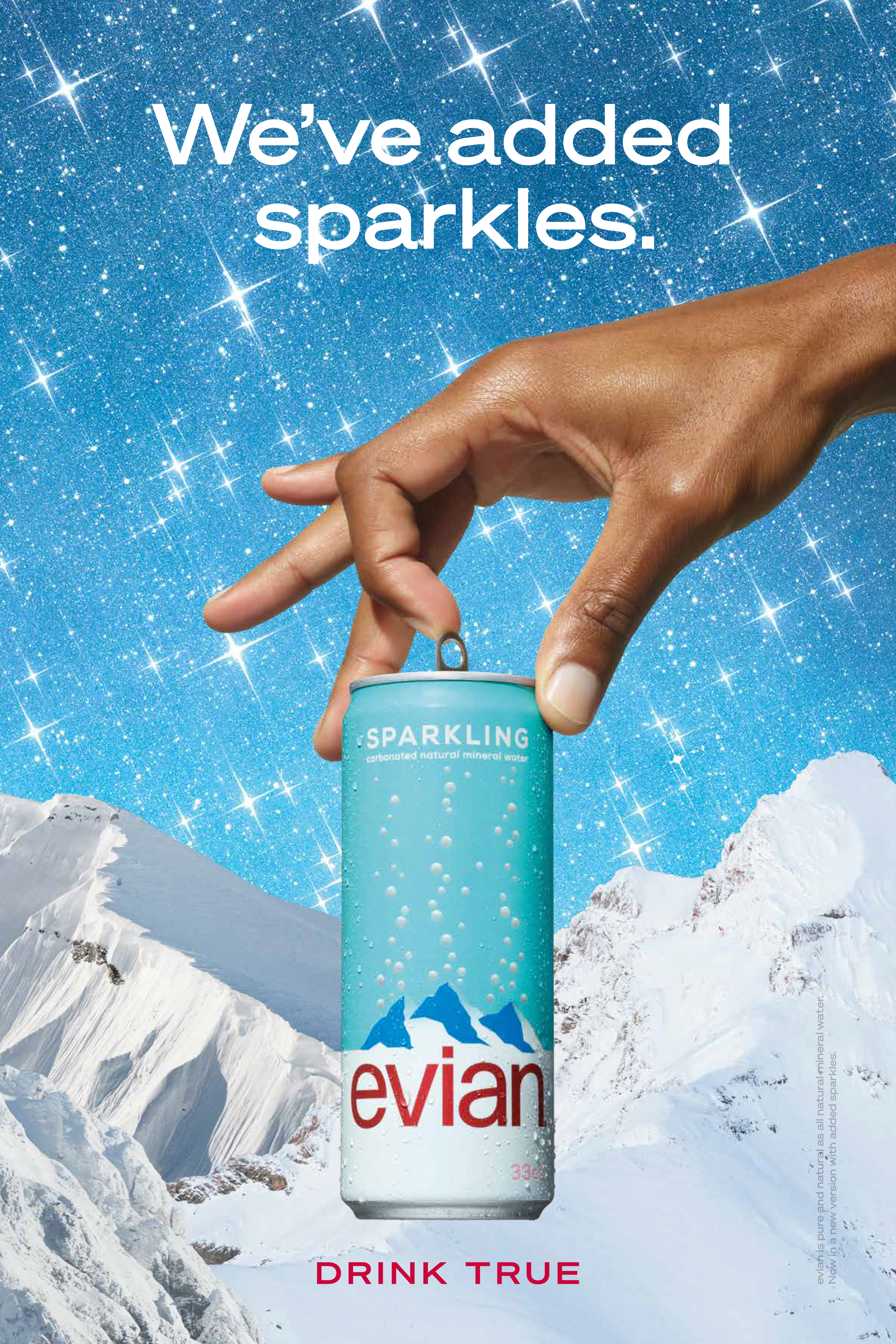 EVIAN SPARKLING 