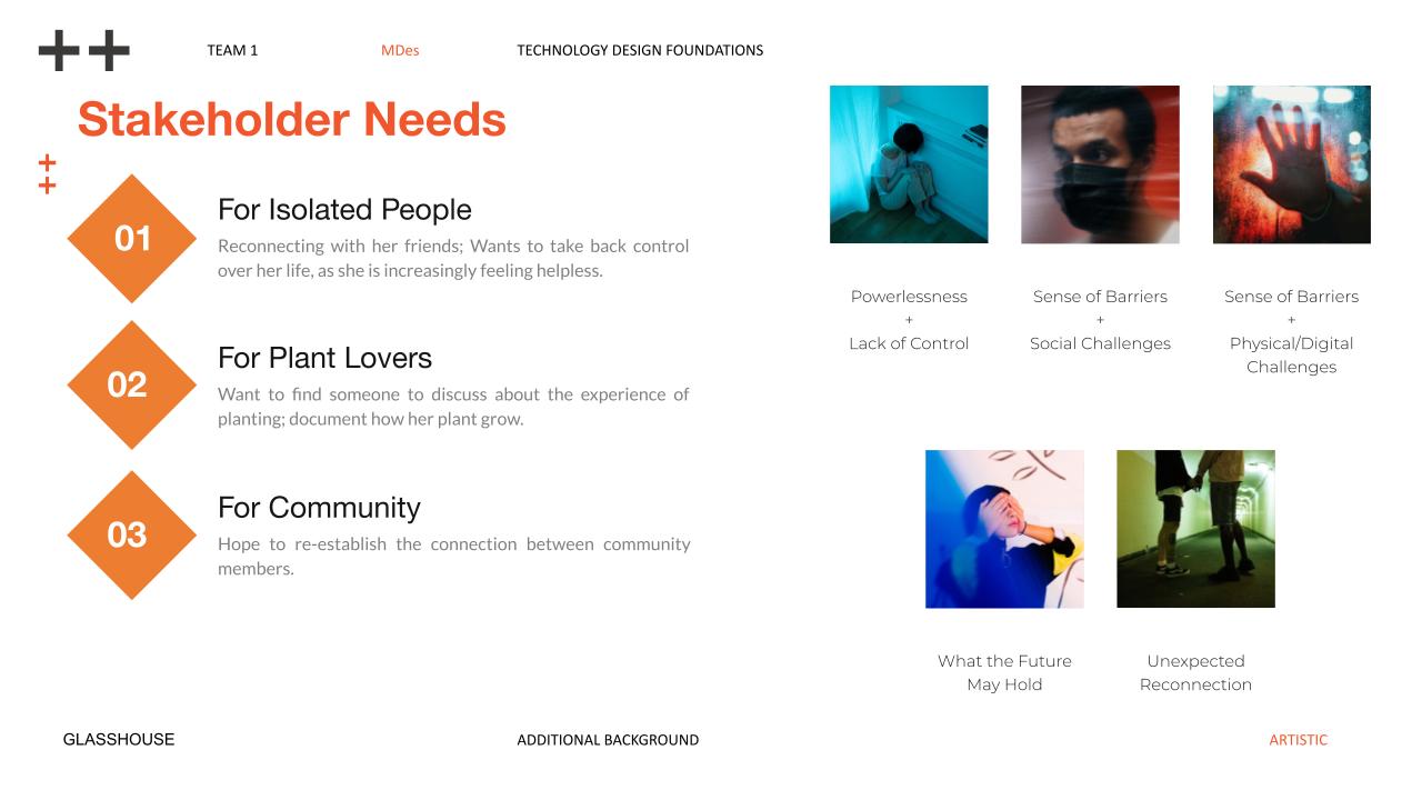 We identified 3 key groups in need during the pandemic.