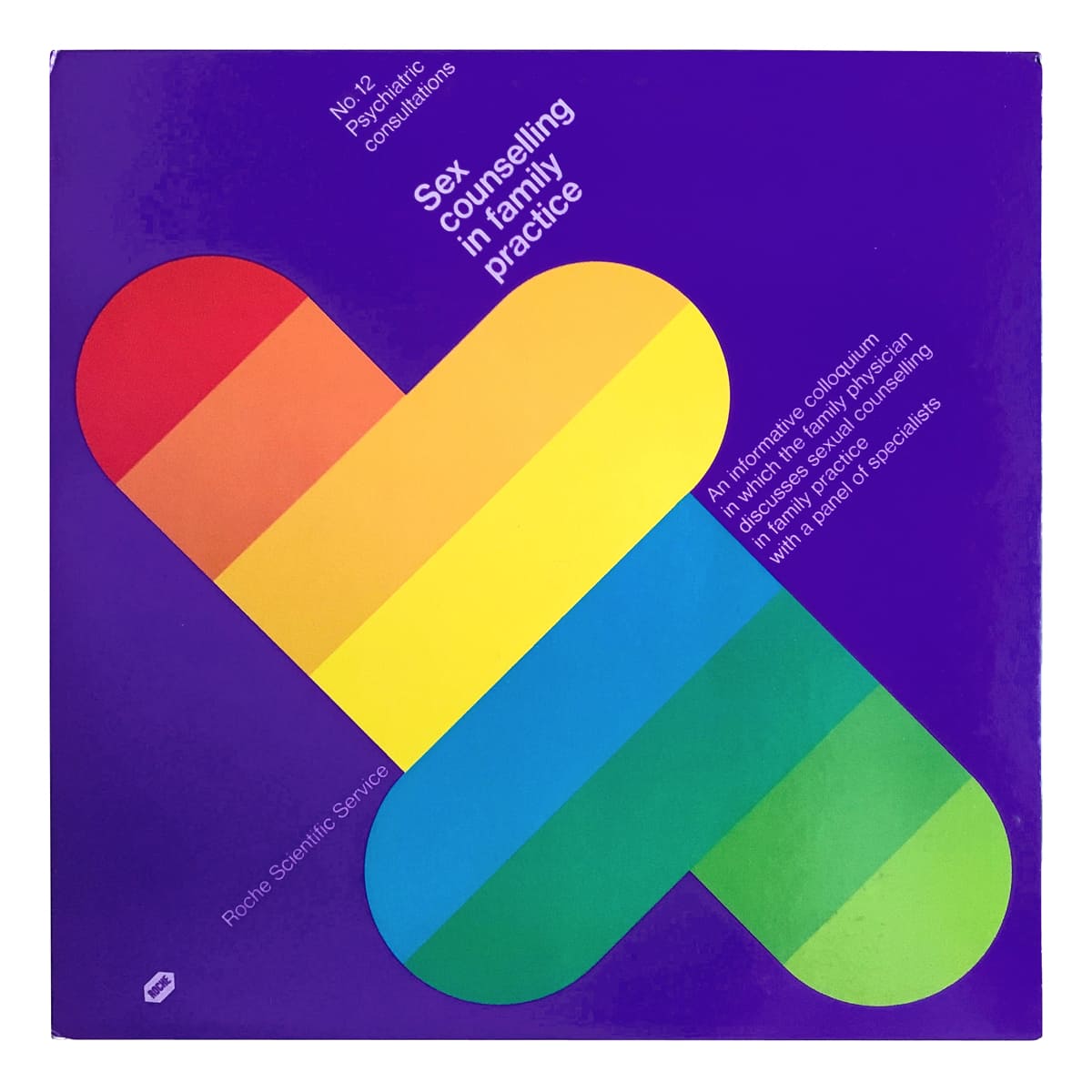 Roche Can. 4337 "Sex Counselling in Family Practice" Design: Rolf Harder (credited)