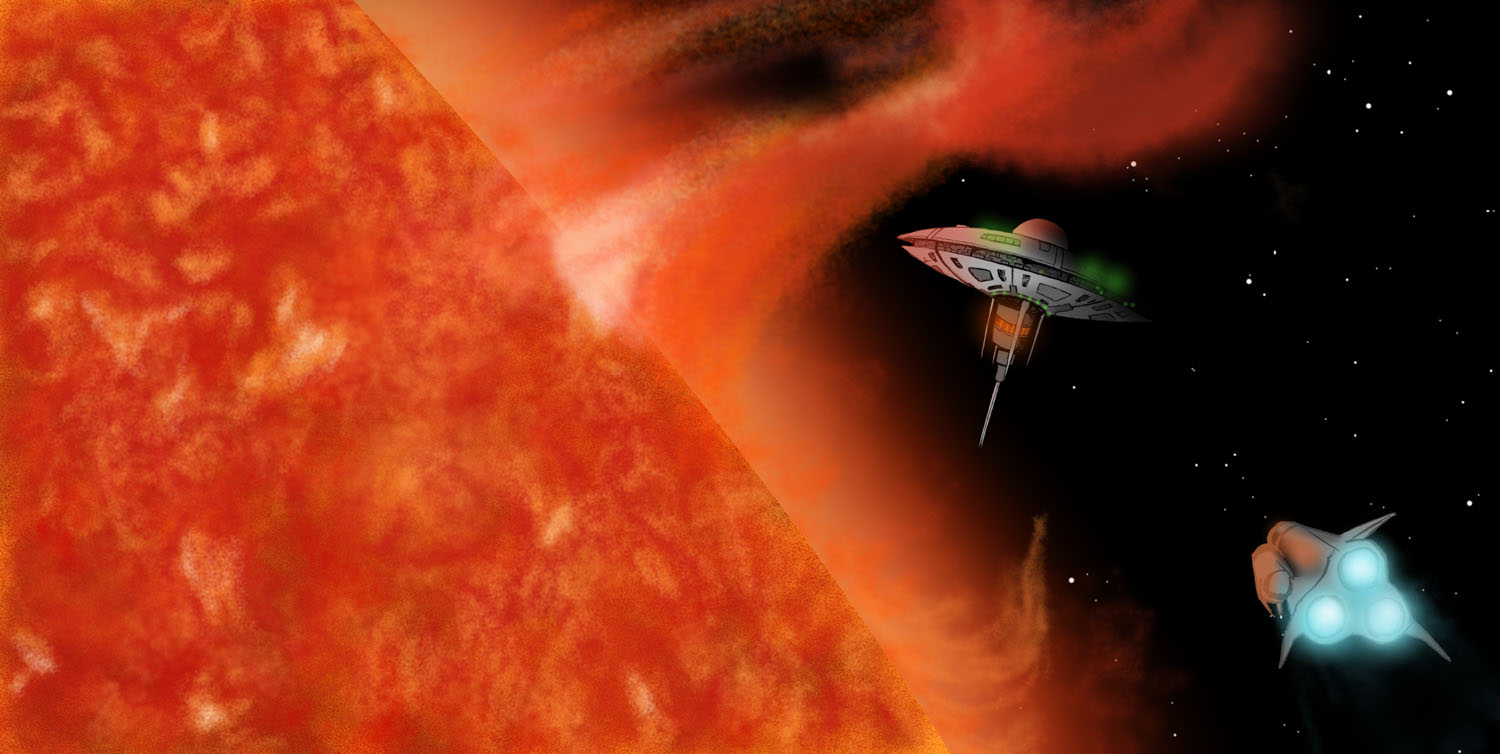 Star HarvesterPen & Ink + Digital Tools, 2189x1100, 2022