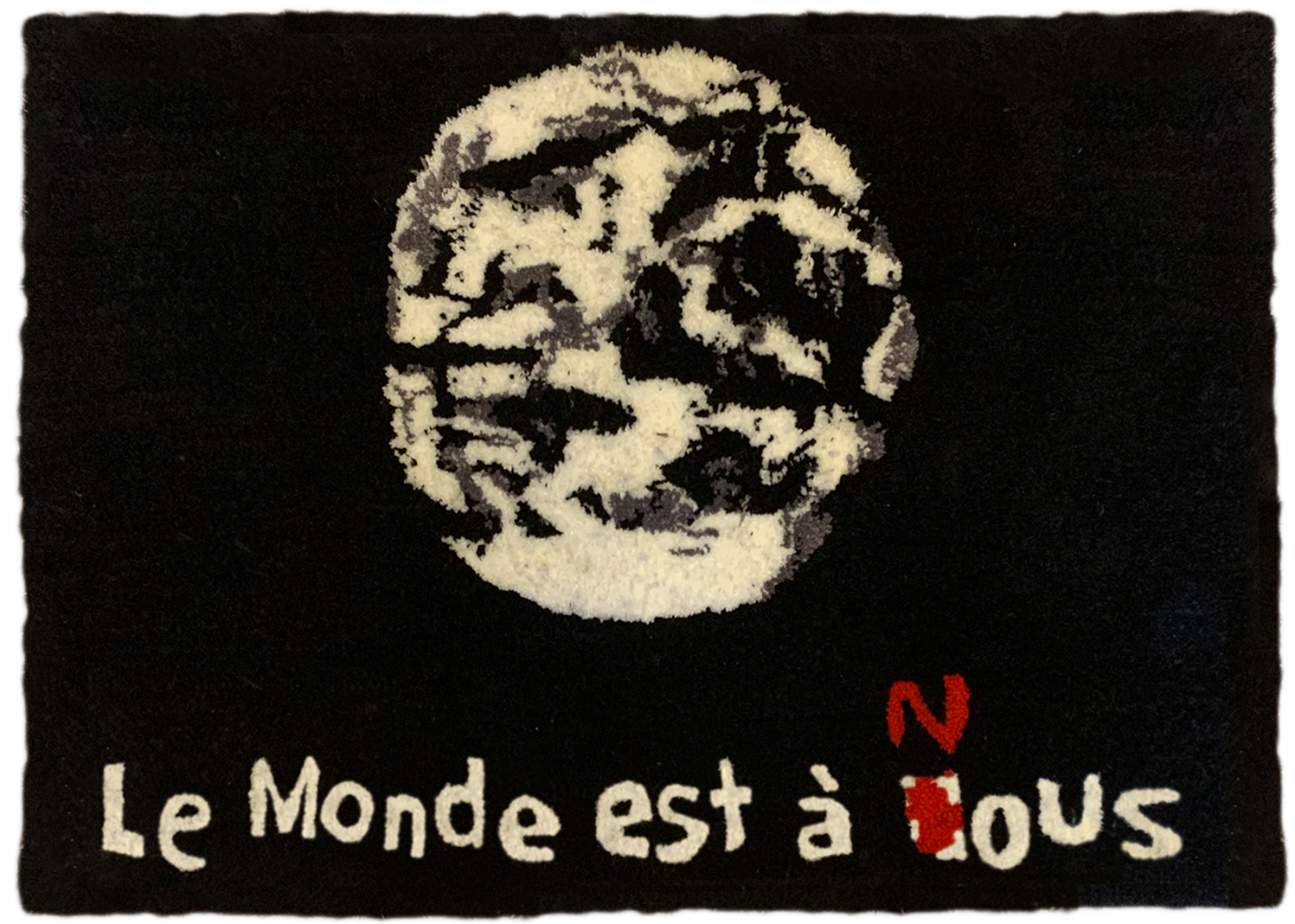 Handcrafted La Haine - Wool Rug 80 x 120 for Chefboicani