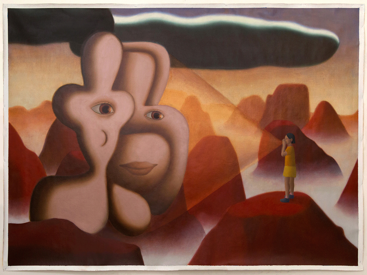 mā, 201754.5"x75", oil on linen