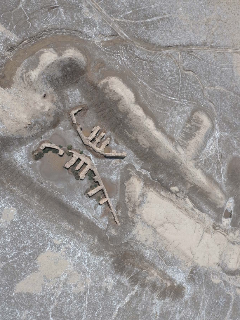 Last water war, ruins of a future. Série de photographies du site archéologique de Girsu (Telloh), Irak, 2016. © Emeric Lhuisset