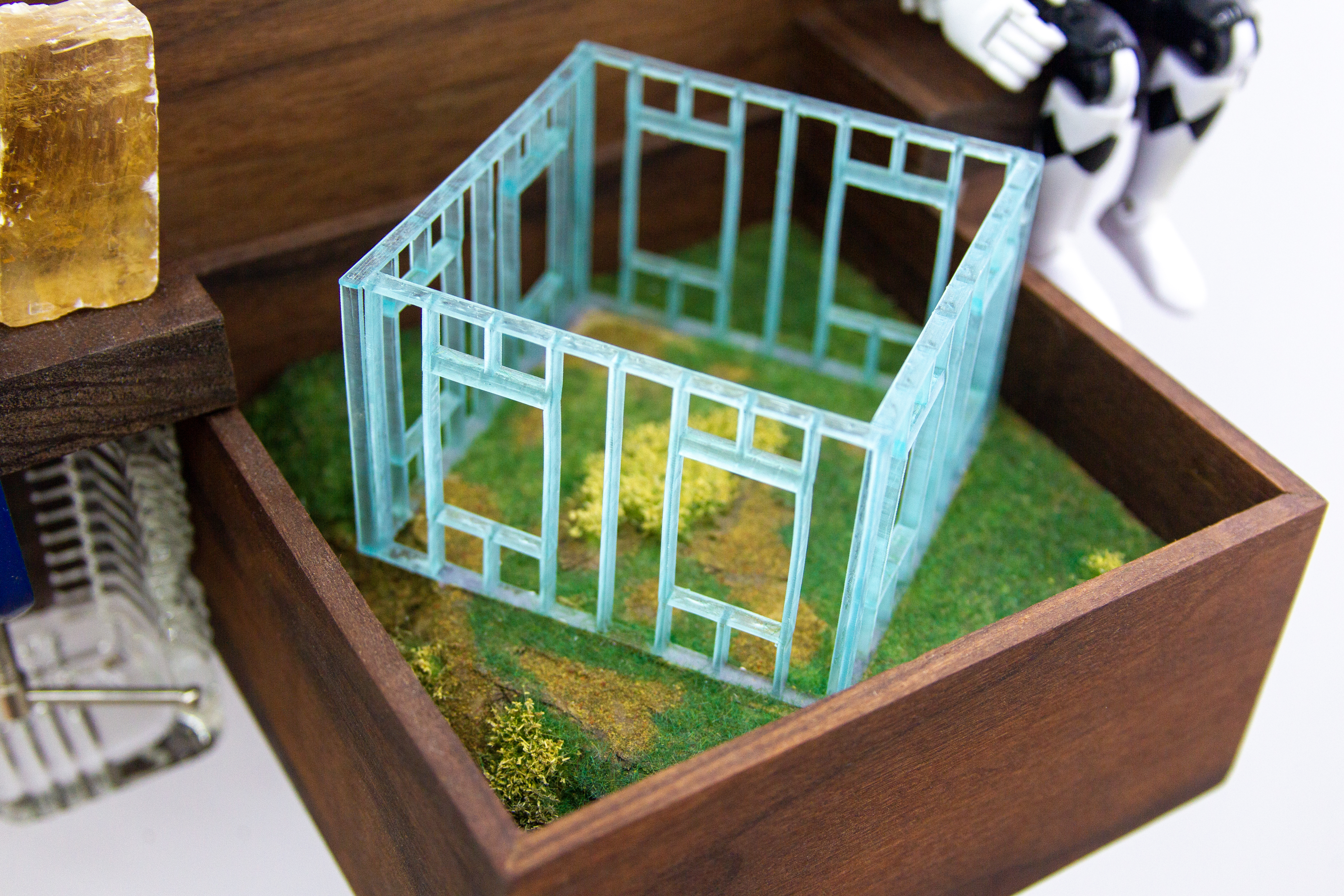 It Exudes Its Shell, detail