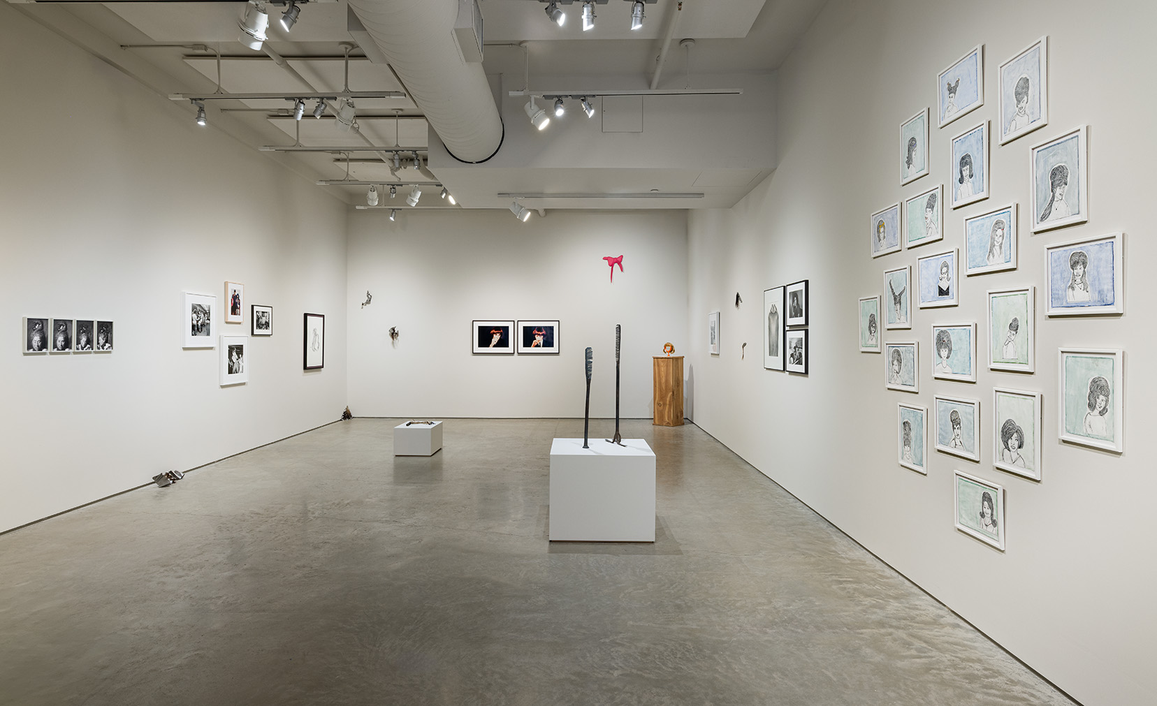 Installation view of "Care/Condition/Control," photo by Etienne Frossard.