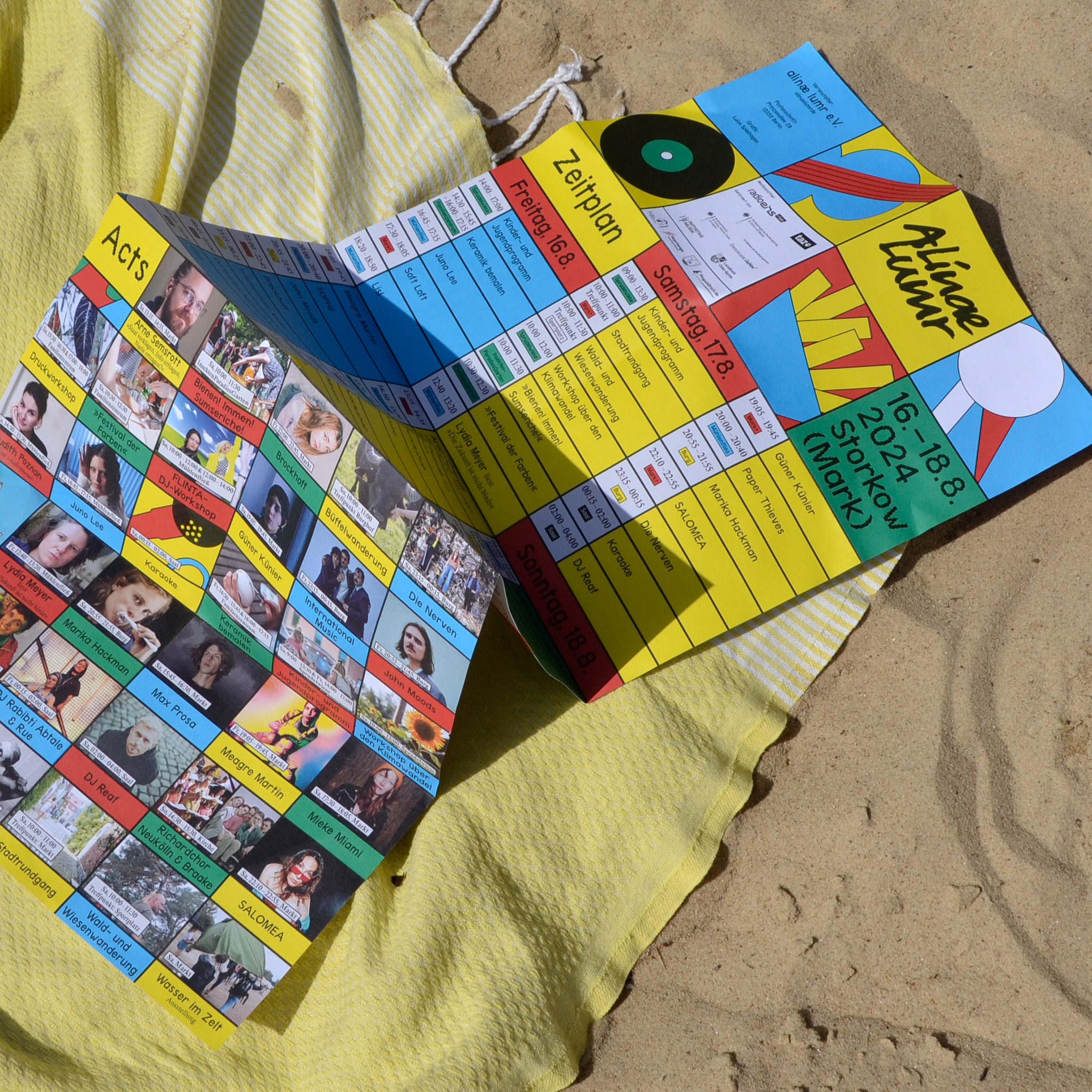 Corporate Identity for Alinae Lumr Festival 2024