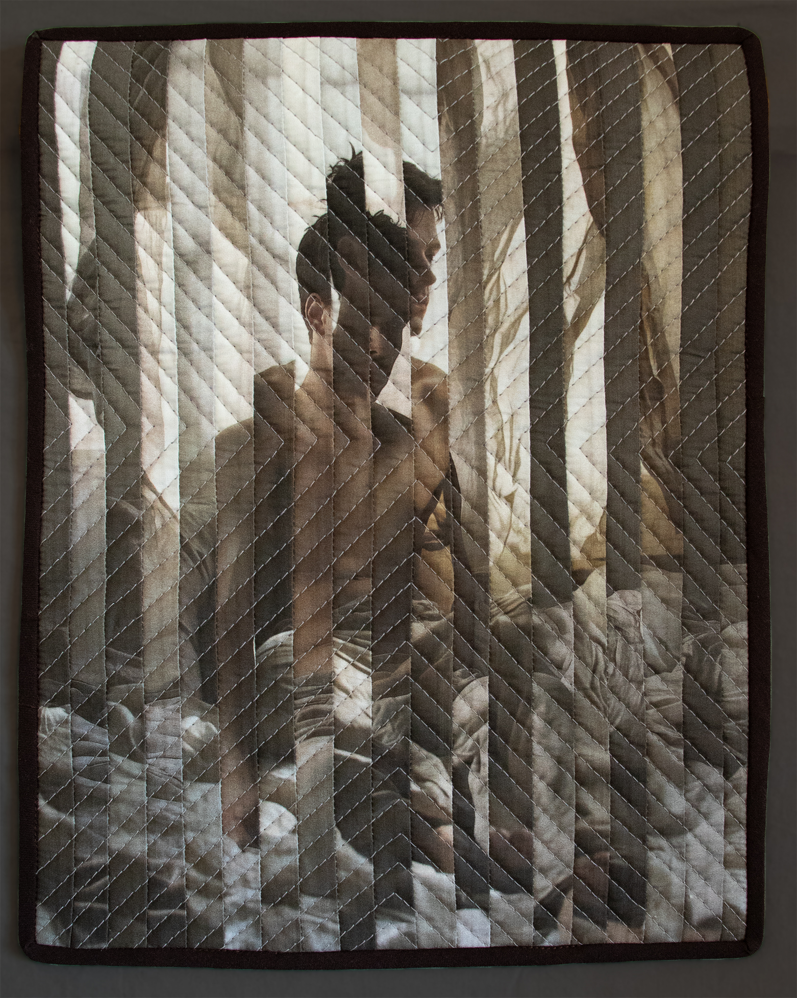 Young Man on Bed #5 10.5 x 13