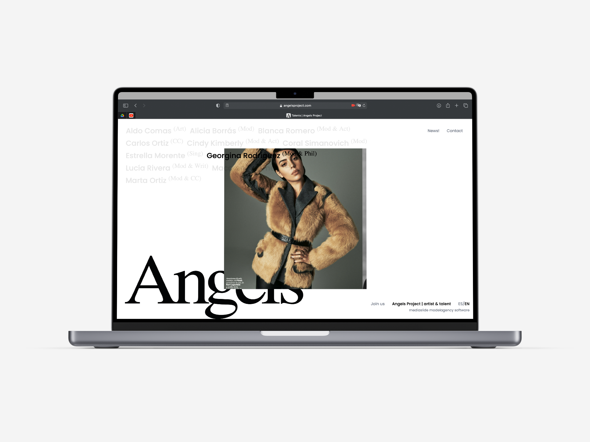 AngelsProject Identity/Web - KINKIFACTORY