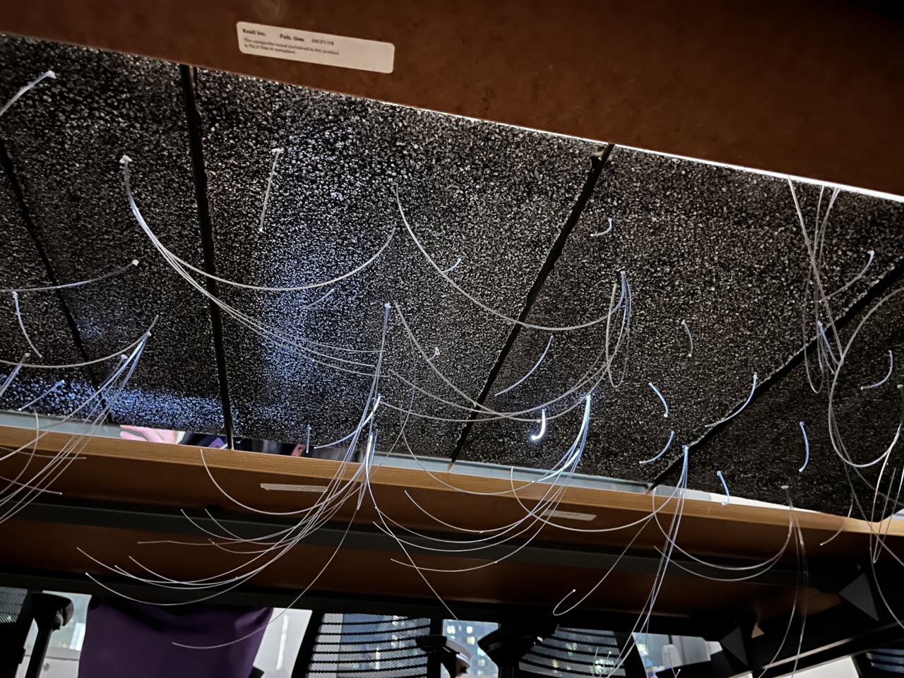 interactive fiber optic installation