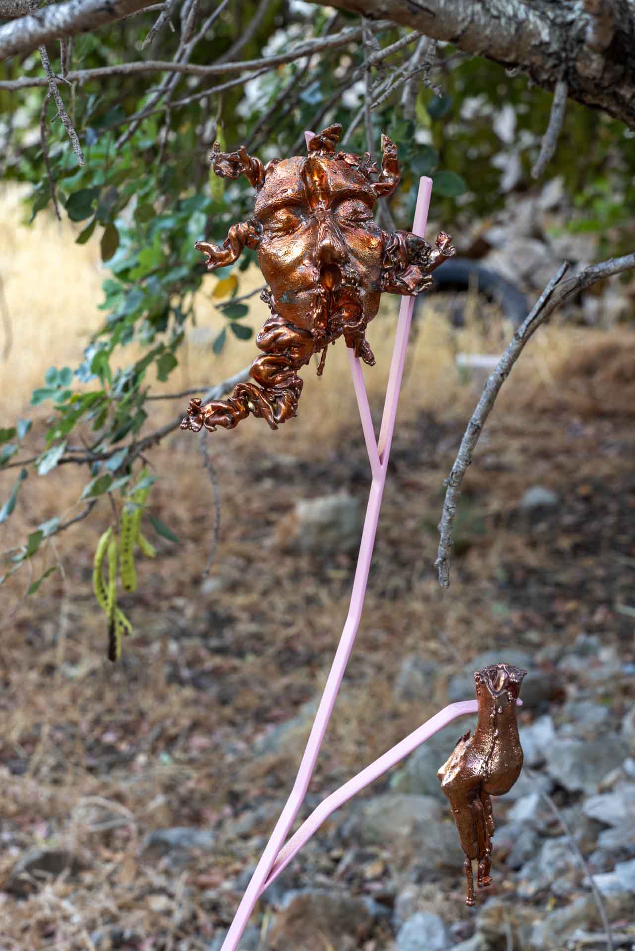 Malvina Panagiotidi, Alpha continues to begin. Omega is refreshed at every end (Noomena series II), 2022, © the artist, Courtesy The Breeder, Athens, Photo: Nikos Alexopoulos