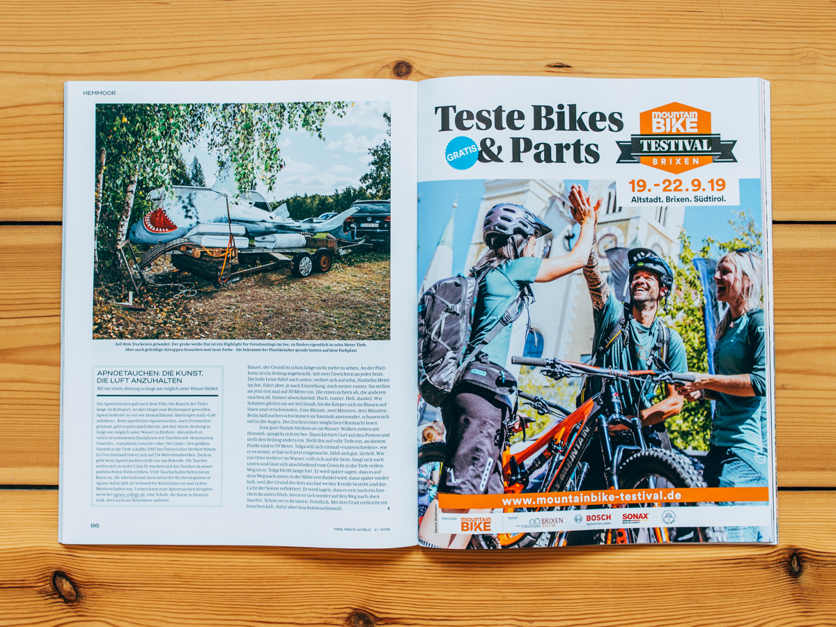 Freeman's World / Apnoe Reportage / Juli 2019