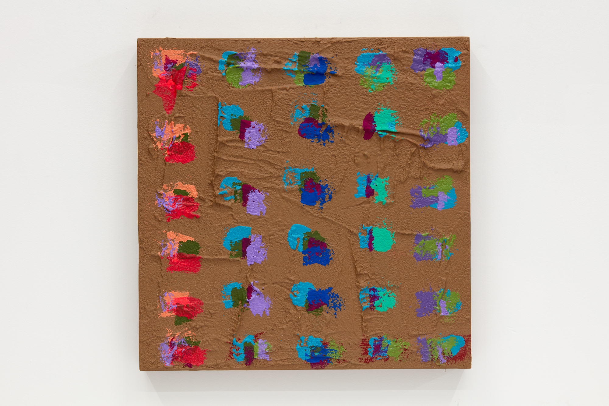 Stucco Painting 50, 202012 x 12 "