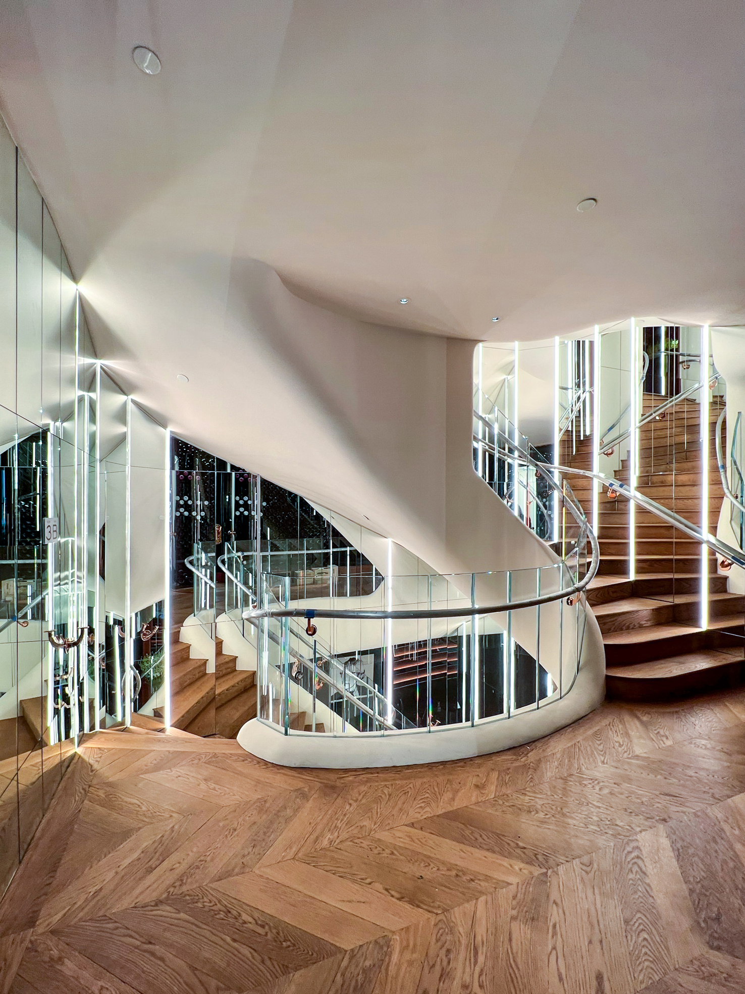 Casa Cruz Sculpture Stair