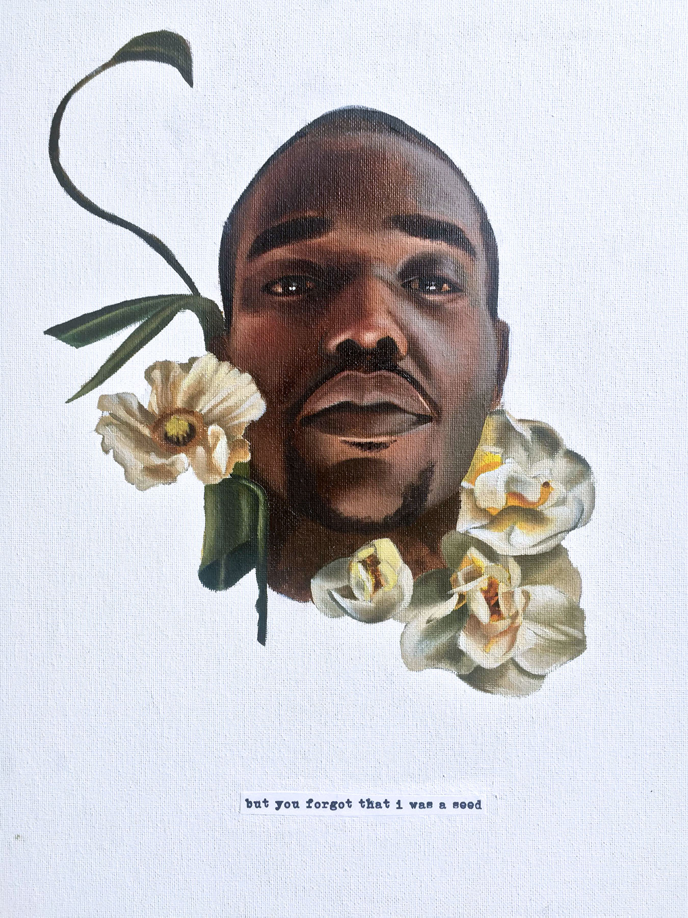 Seed, oil on canvas, 2015