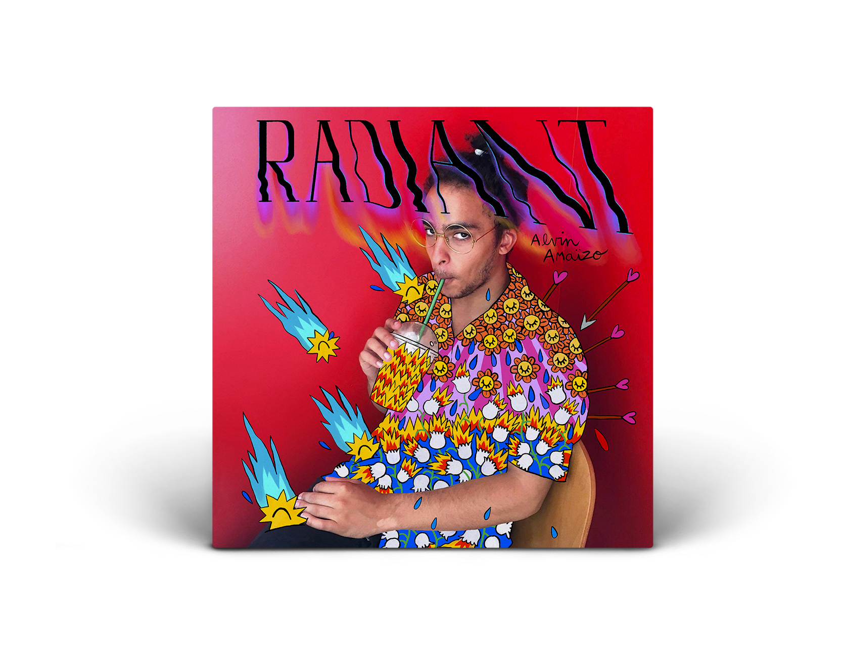 Cover de l'EP "Radiant" par Alvin Amaïzo