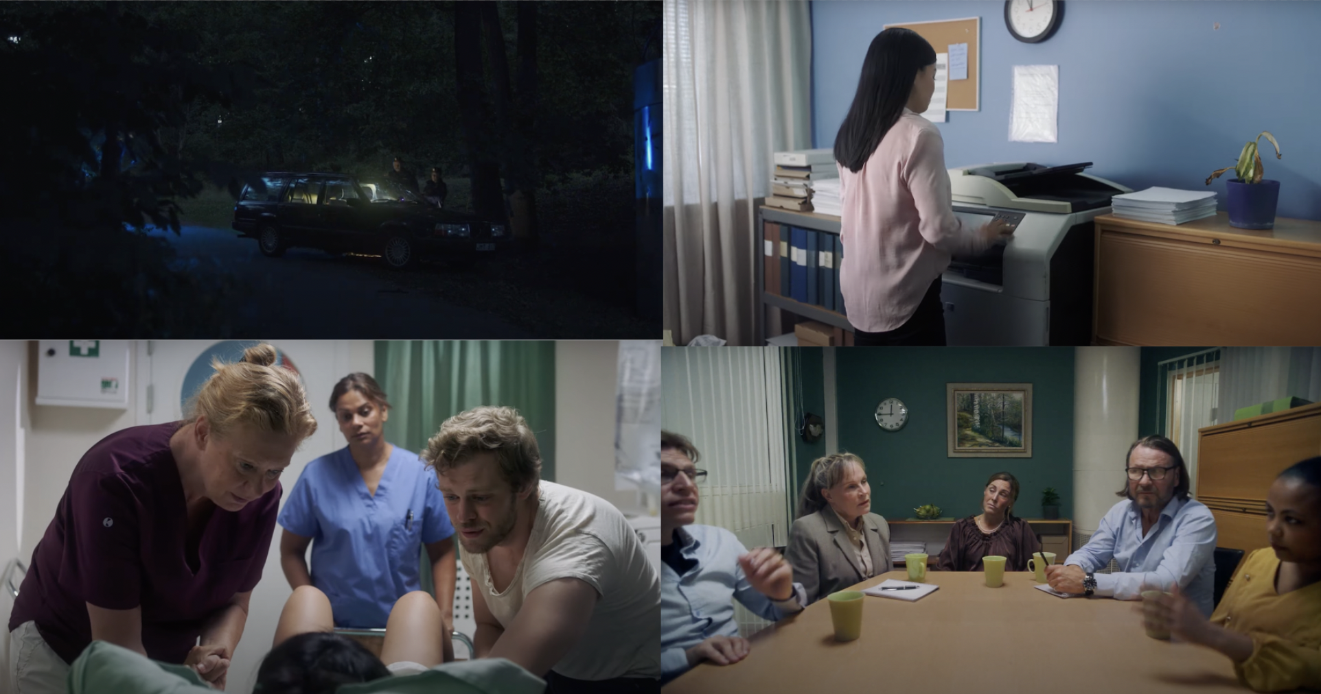 Set design (St Per gallerian/Crisp film)