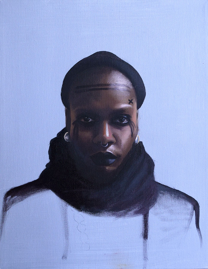 Josiah, oil on canvas, 2015