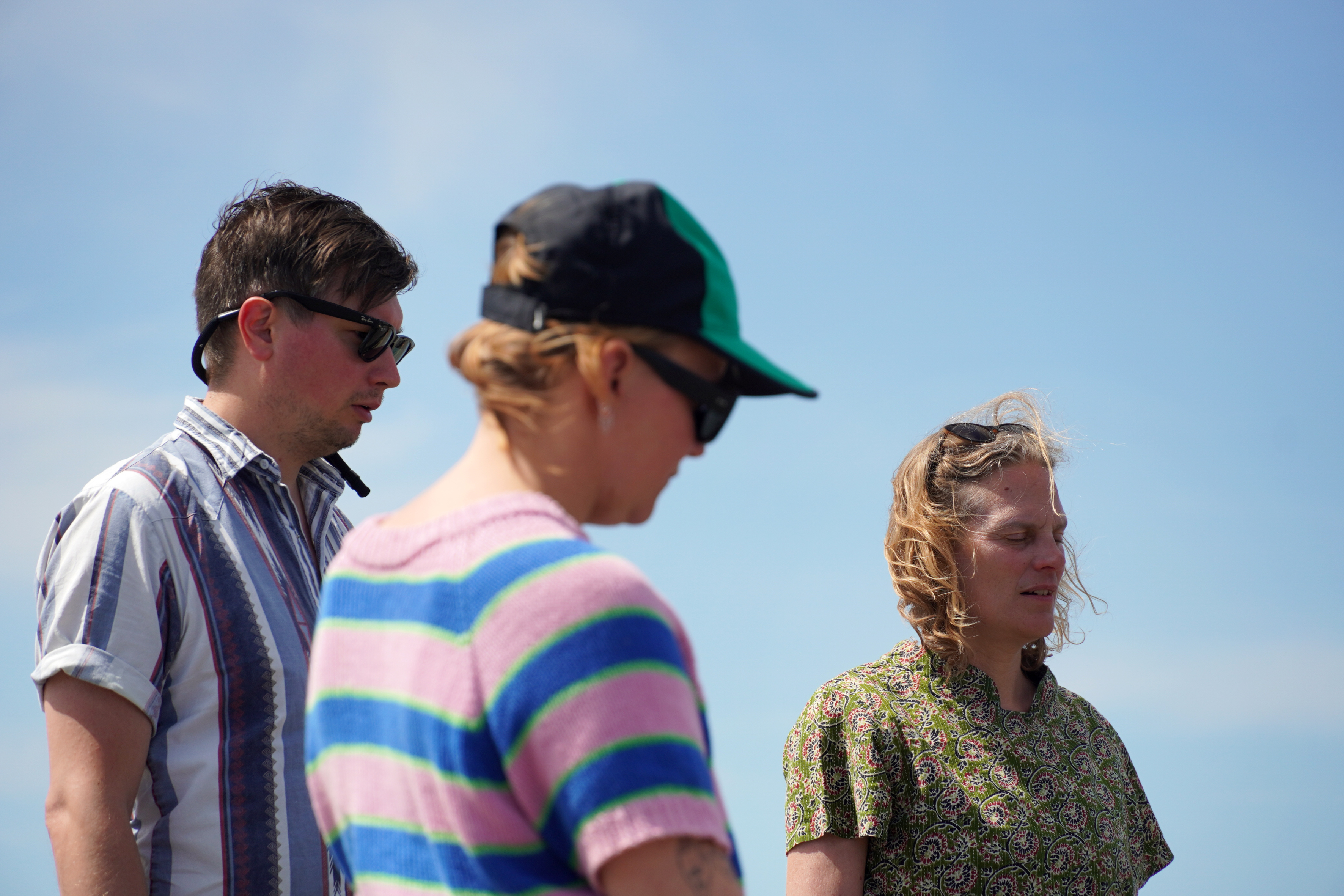 Documentation of Summer School "Learning Through the Soles of our Feet" by Jubilee, f.eks. & Skal Contemporary, Læsø, 2022 (photocredit: Rikke Ehlers Nilsson)