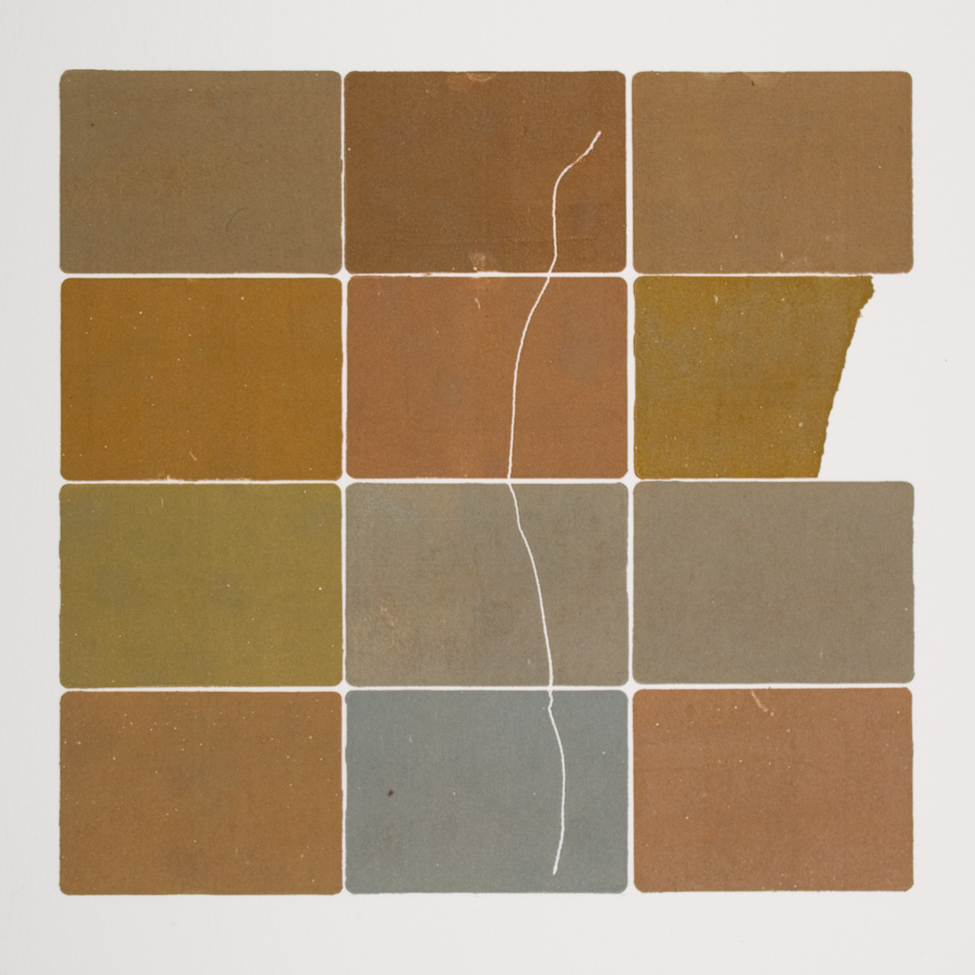 Repetition 1, 2008, Monotype, 10.5" x 10"