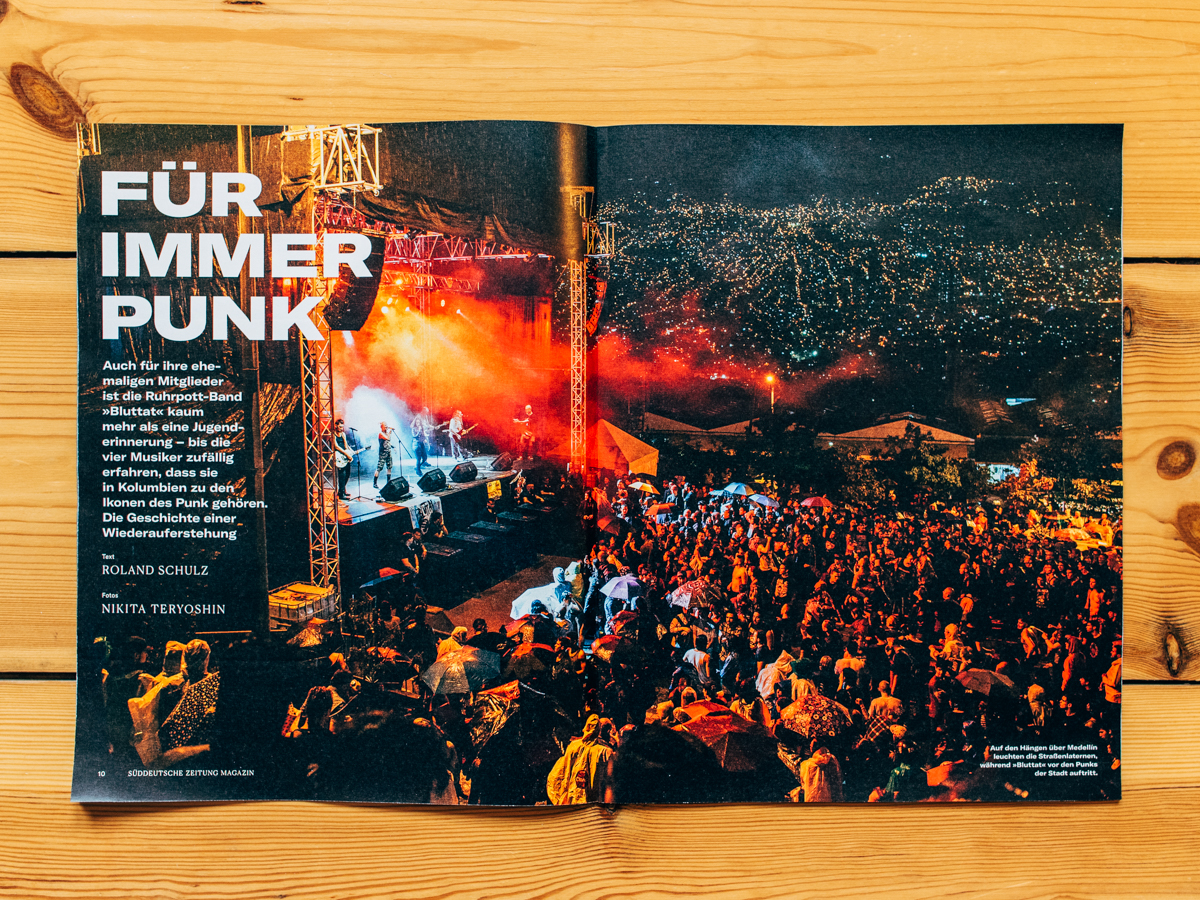 SZ Magazin No.5 / German Punk Band Bluttat in Colombia Cover Story / January 2020