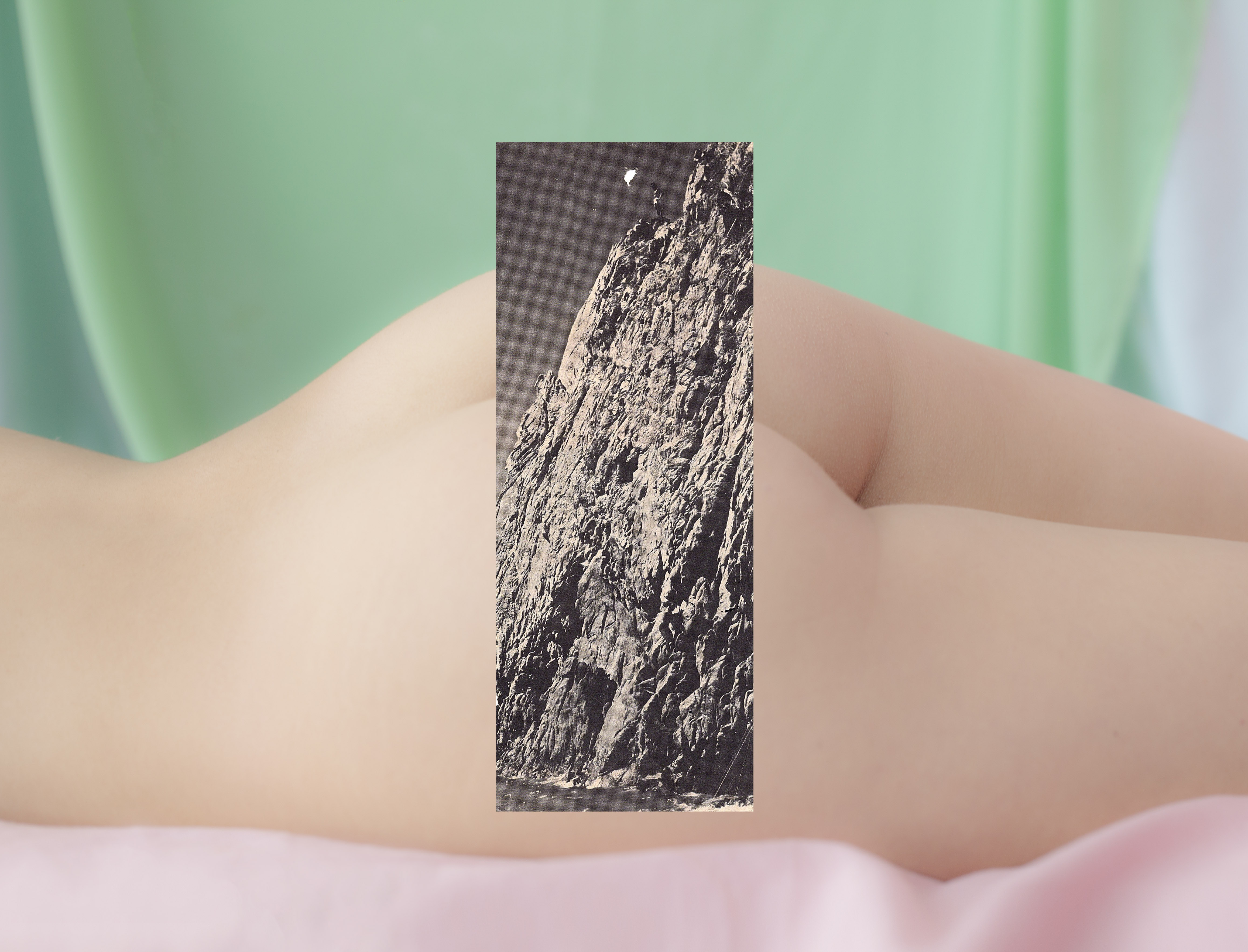 Climber, 2023, giclée print, 65 x 50 cm