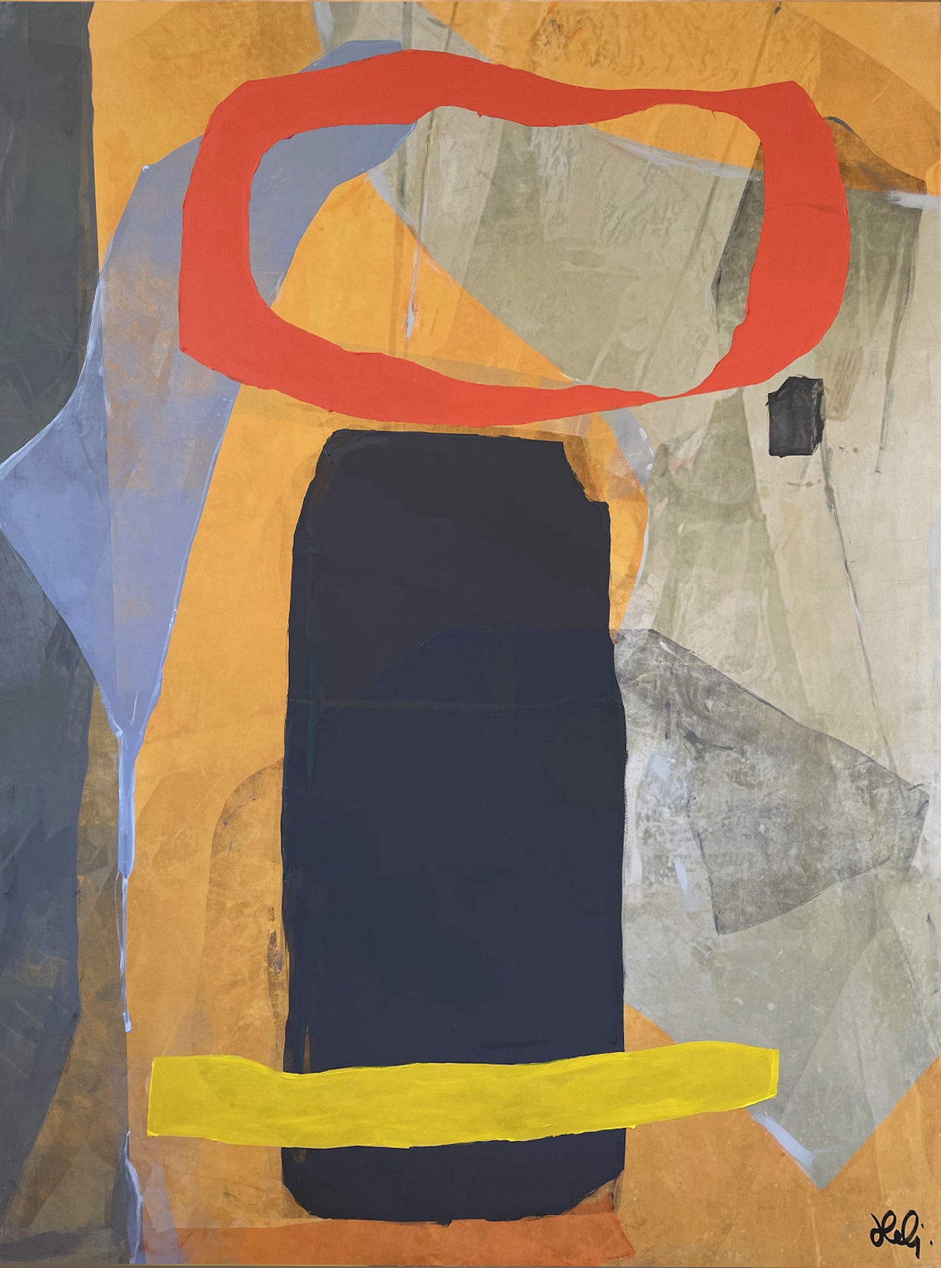 Element of Unreality, 2019160 x 120 cmMixed media on canvas