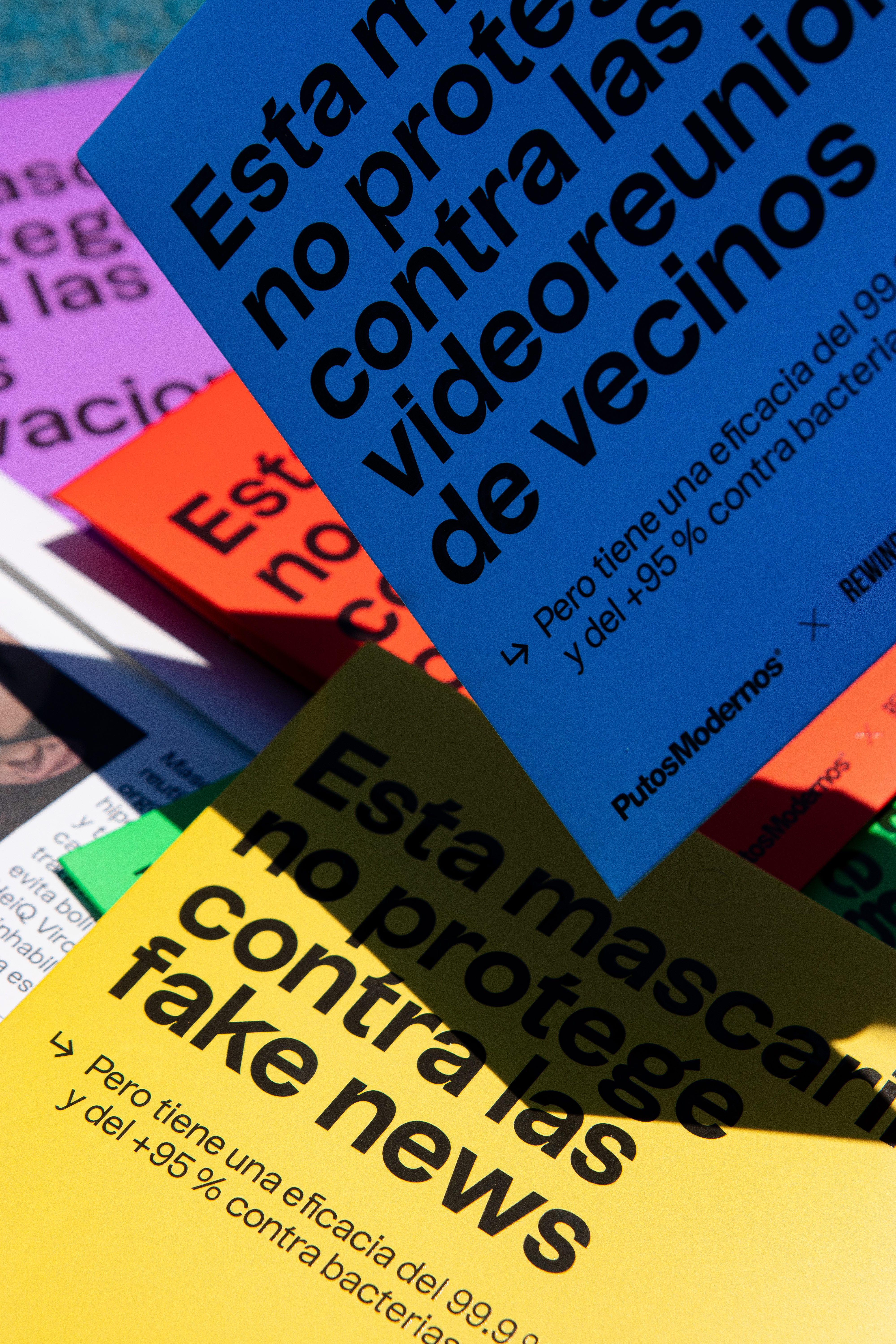 Putos Modernos Mask Packaging. With By Arce Studio