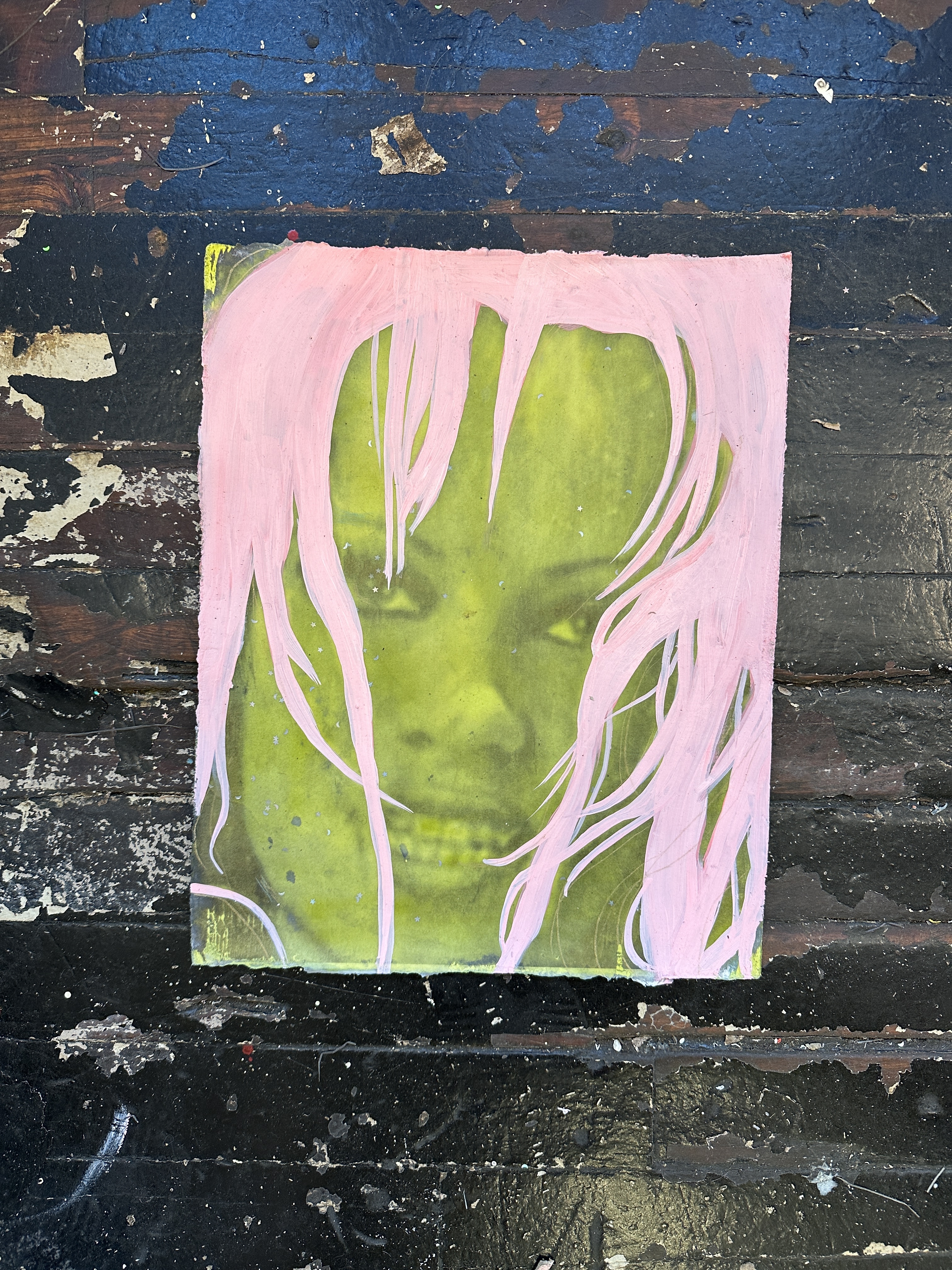 big pam study 1 on BFK paper ~11 x 14 inches