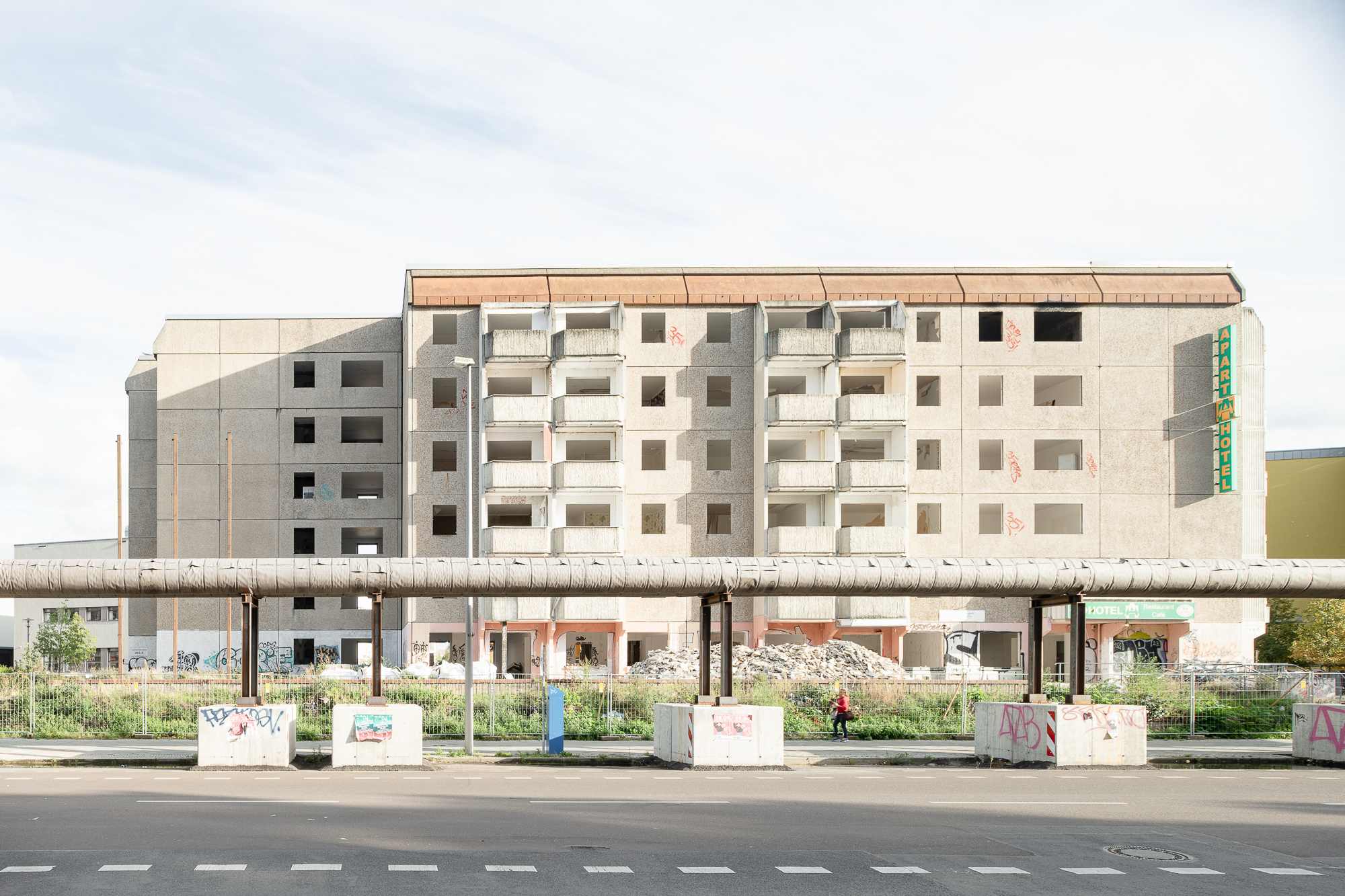 23/02/2024Eastern Berlin plattenbau demolition