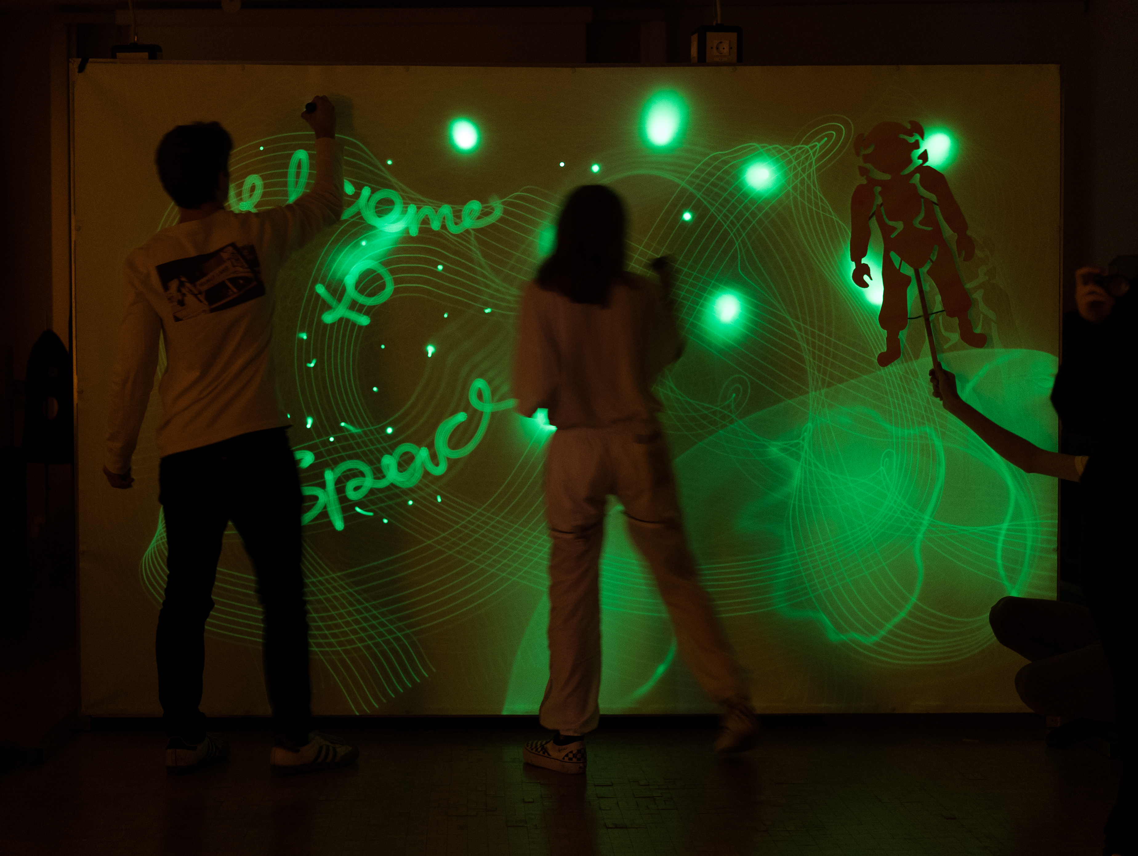 Light Painting with Students