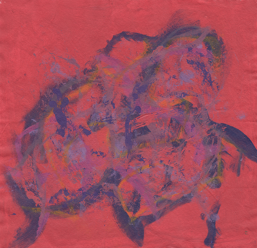 CobwebsAcrylic and Pastels on Canvas 19x20"