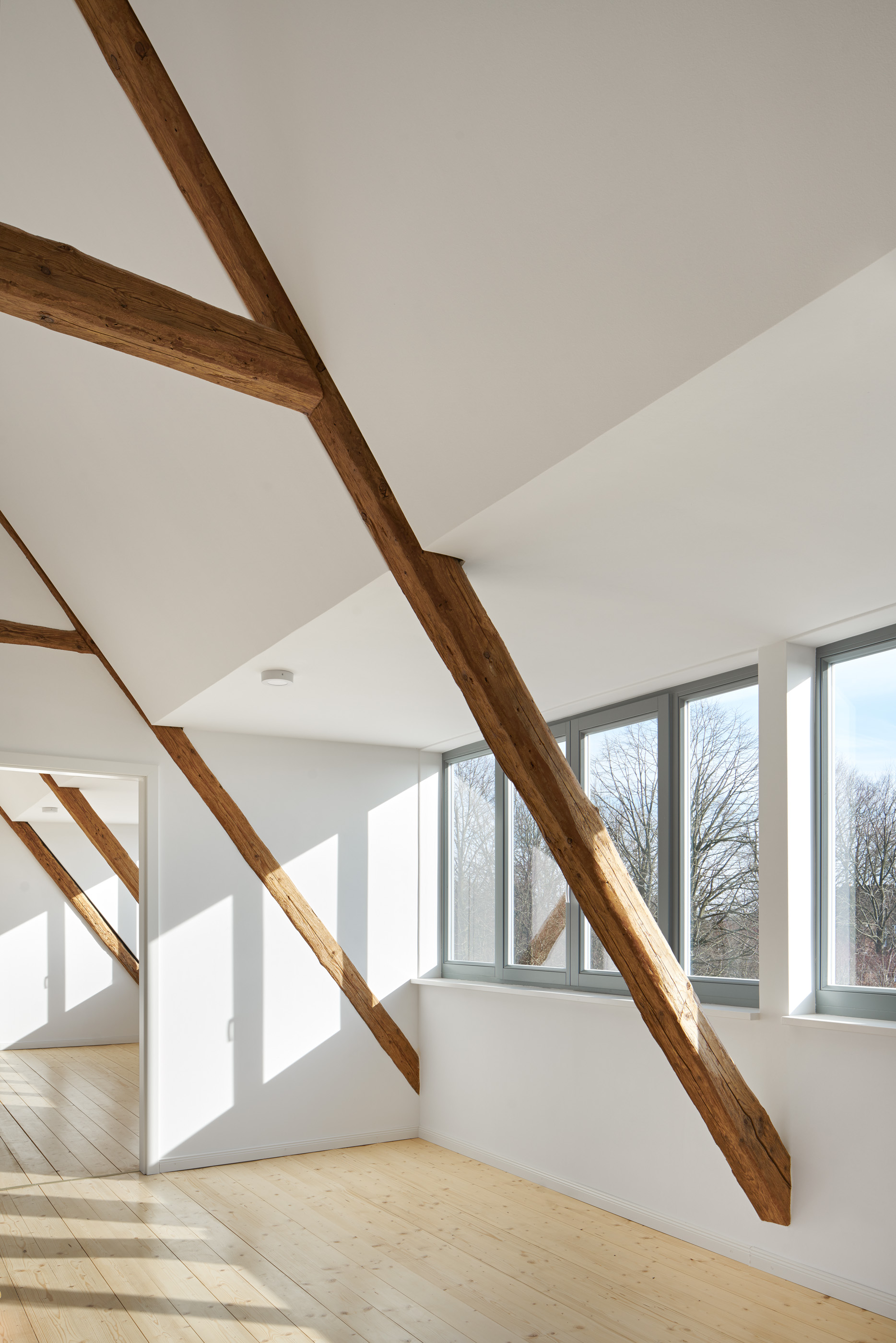 Umbau Reetdachhaus in Martensrade. Kunde: ppp Architekten und Stadtplaner GmbH.