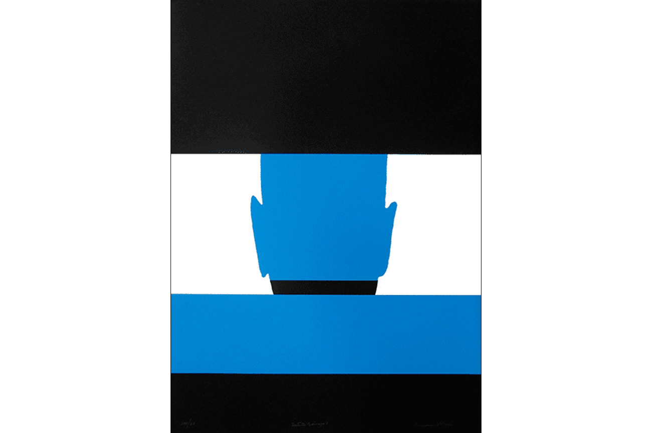 Eduardo VilchesRetrato paisaje I, 1974Dextrin on paper74 x 53.5 cm